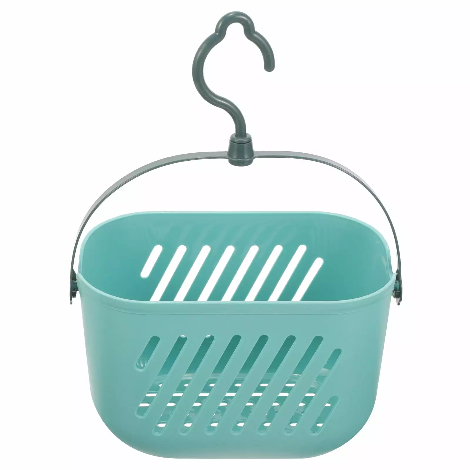 STOBAZA Shower Basket Plastic Hanging Caddy for Bathroom Blue