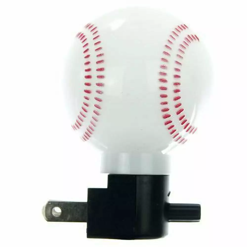 SUNLITE Night Light White Baseball E165