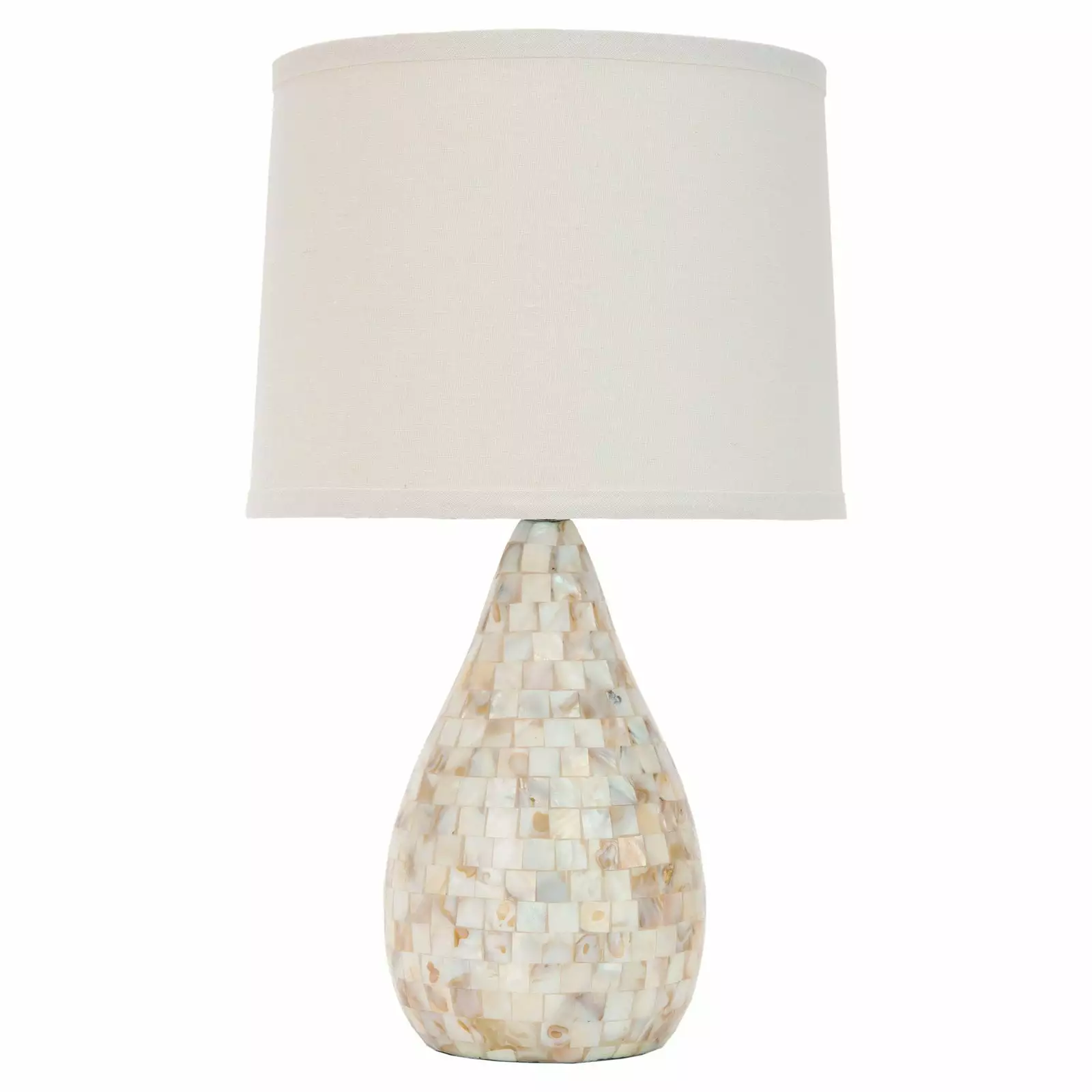 Safavieh Lauralie 20.5 in. H Capiz Coastal Shell Table Lamp