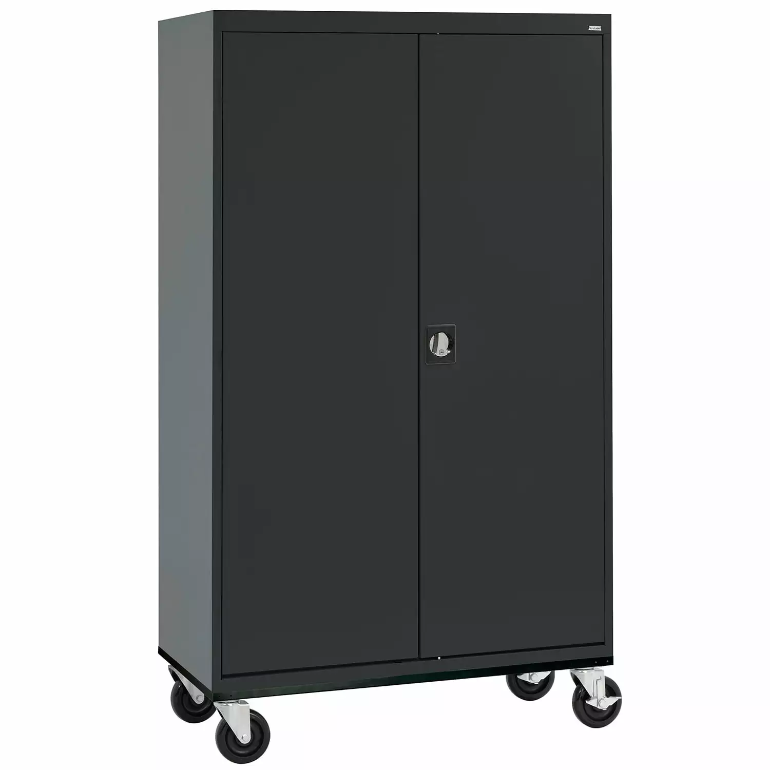 Sandusky Lee 46W x 24D x 78H Steel Transport Mobile Wardrobe