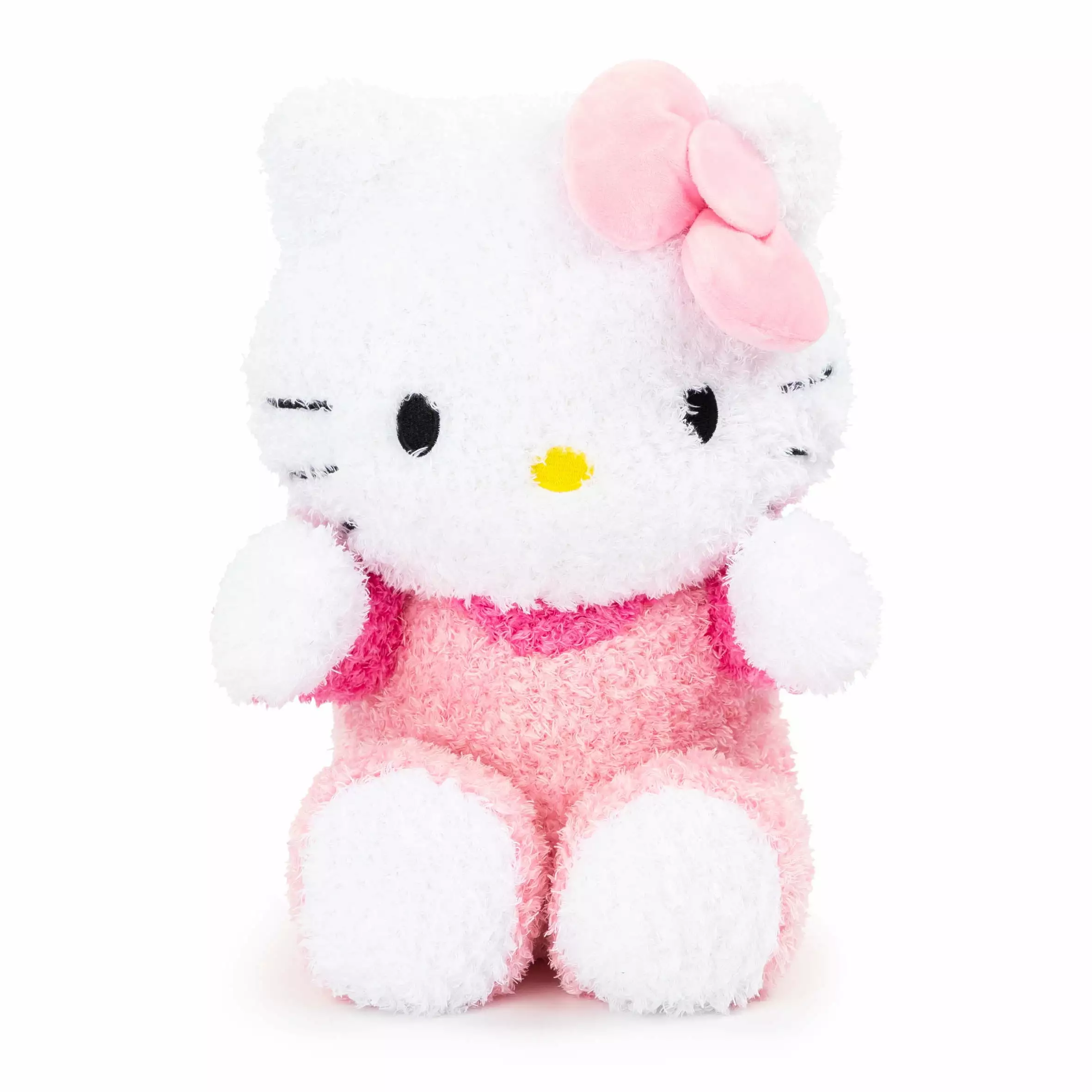 Sanrio Hello Kitty Pink Pillow Buddy. 100% Velboa Microfiber