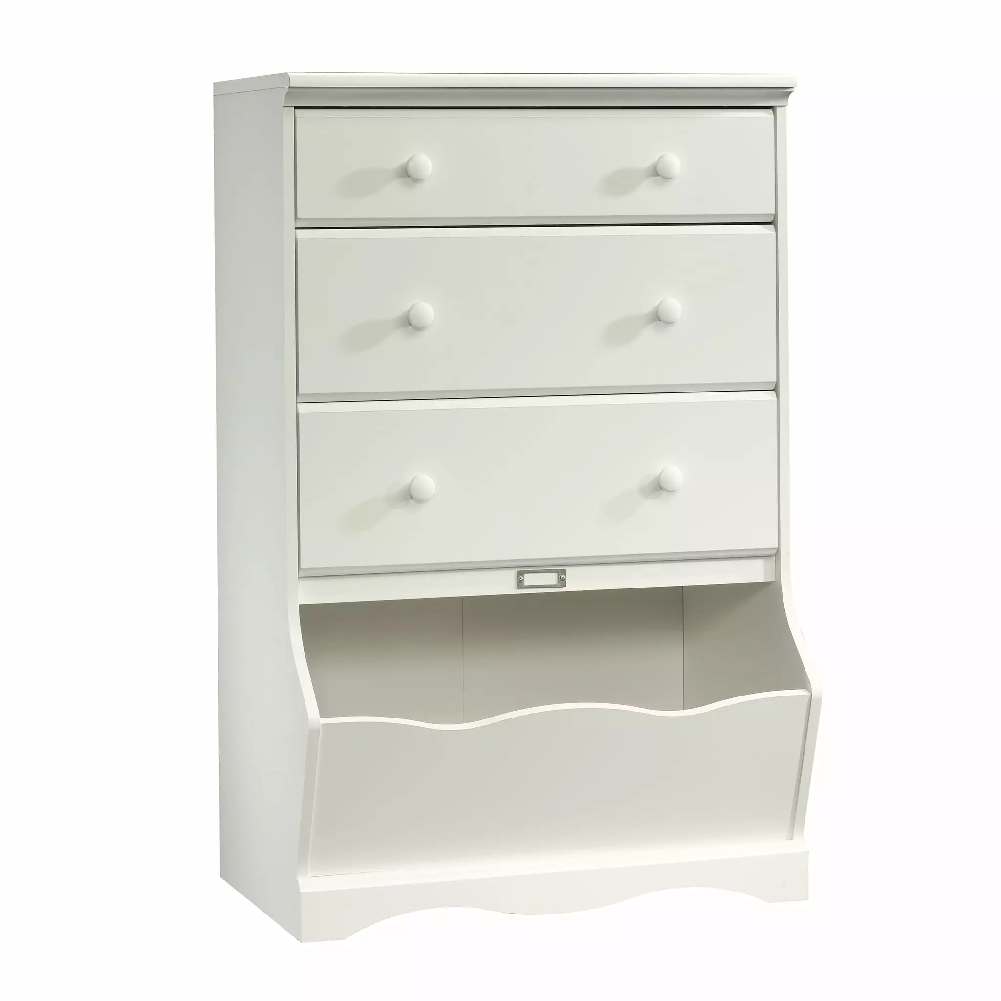 Sauder Pogo 3-Drawer Dresser. Soft White Finish