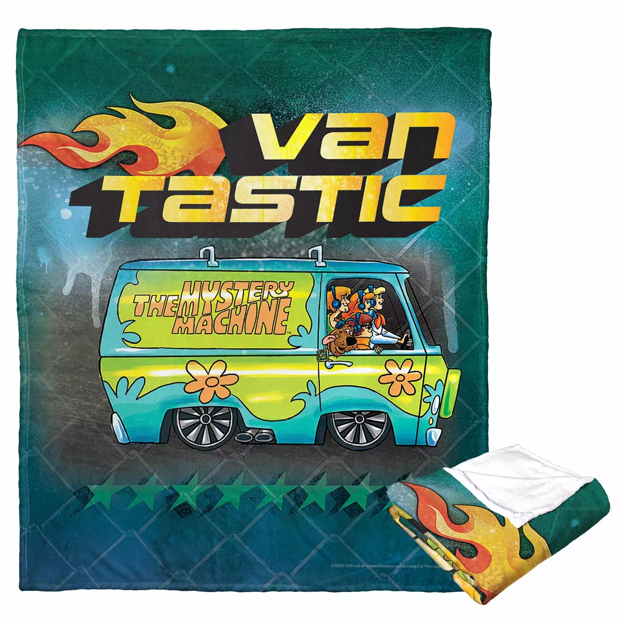 Scooby Doo Vantastic Kids Silk Touch Throw Blanket