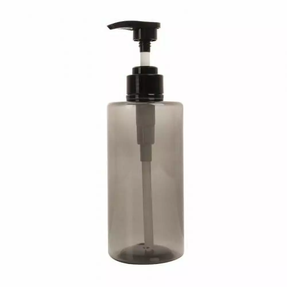 Shampoo Bottles with Pump. 10oz Empty Refillable Shower Bottle. 300ml Plastic Reusable Squeeze Lotion Dispenser for Shampoo and Conditioner Body Wash Liquid Soap Gel Bathroom Hotel Gray 300ml