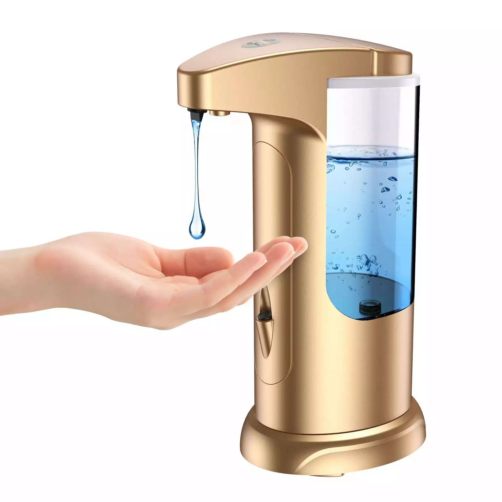 Soap Dispenser. AMIR Hand Soap Dispenser Waterproof Liquid Soap Dispenser Automatic Soap Dispenser for Kitchen Bathroom Toilet