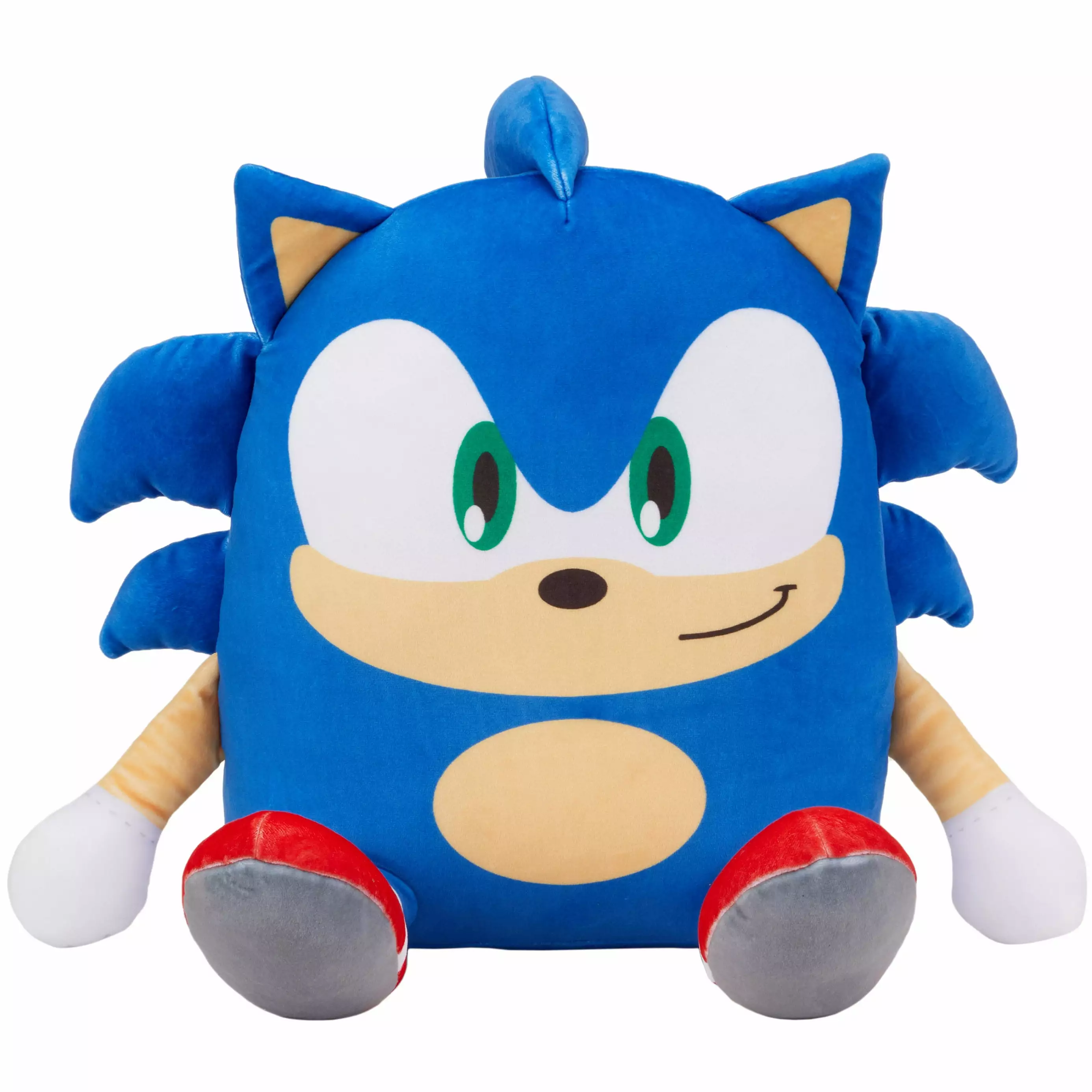 Sonic Kids Squishy Pillow. Decorative Bedding. 15 Tall