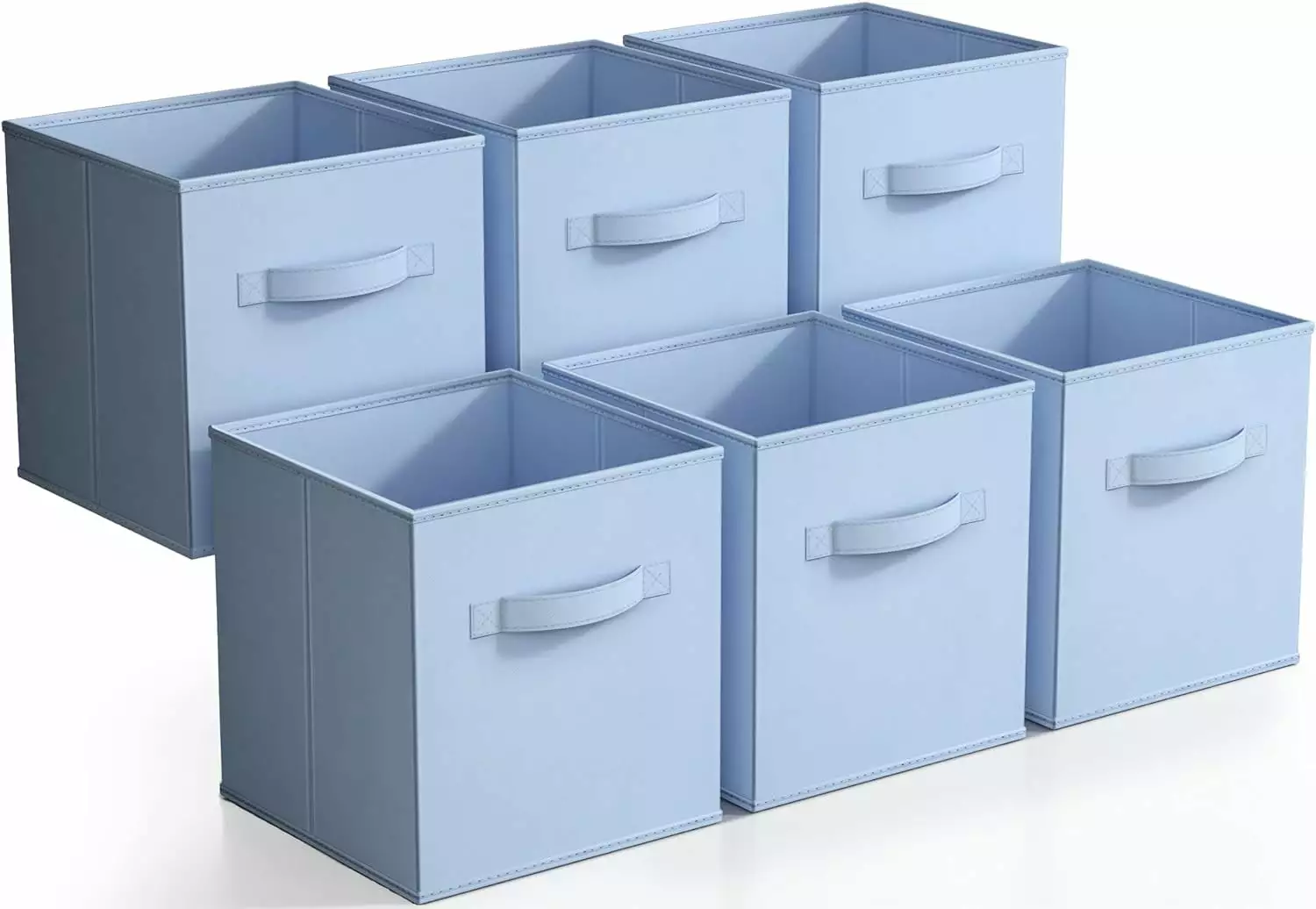 Sorbus Foldable Storage Cube Basket Bin - Great for Nursery. Playroom. Closet. Home Organization (6 Pack)