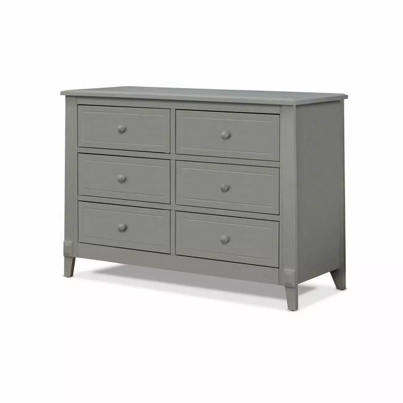 Sorelle Berkley Double Dresser in Weathered Gray