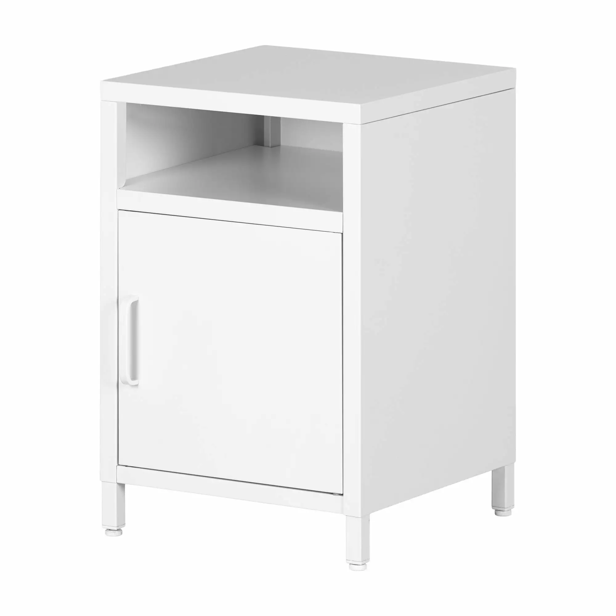 South Shore Sweedi. Contemporary Nightstand. White