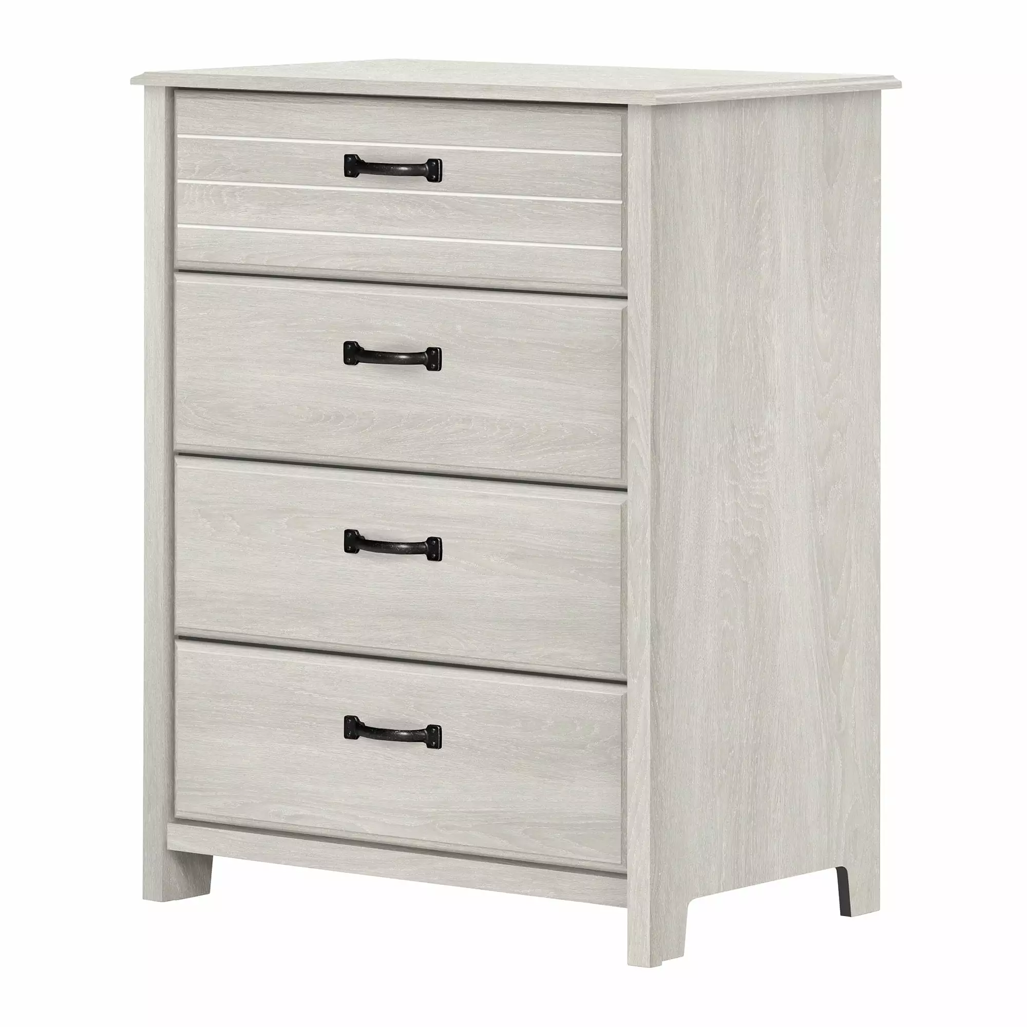 South Shore Ulysses 4-Drawer Chest Winter Oak