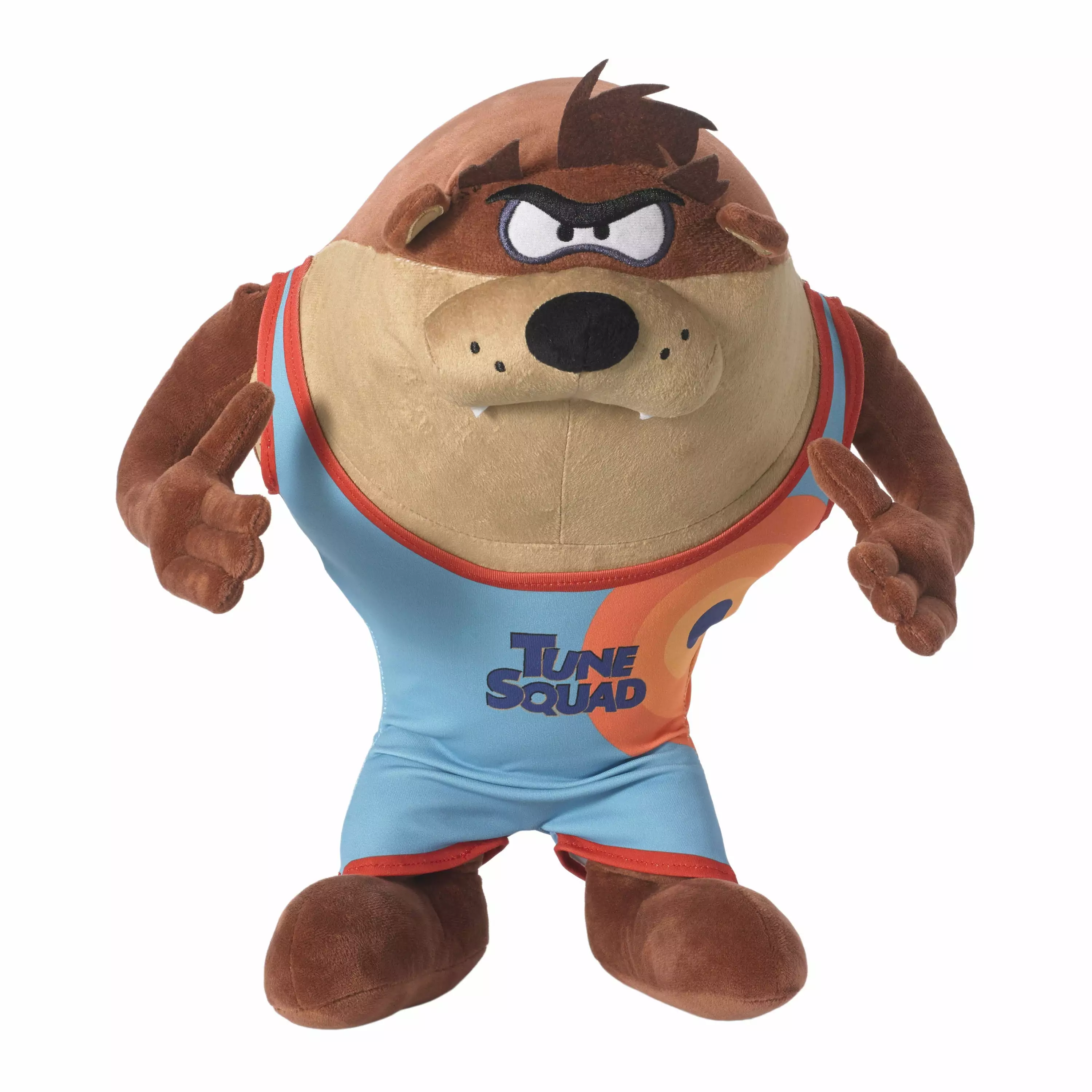 Space Jam Kids Taz Bedding Plush Cuddle and Decorative Pillow Buddy. Brown. Warner Bros