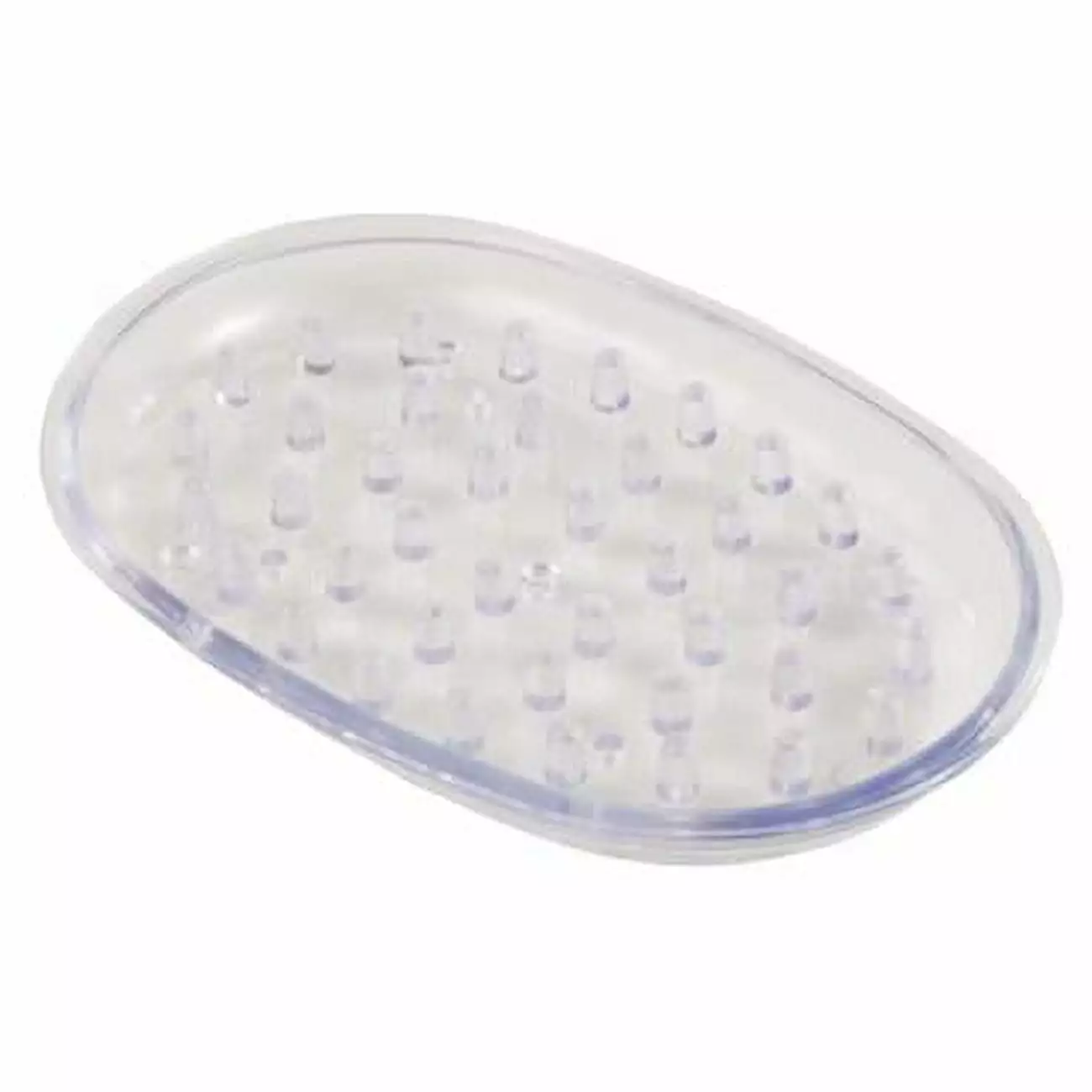 Spectrum 6461909 Clear Plastic Soap Dish