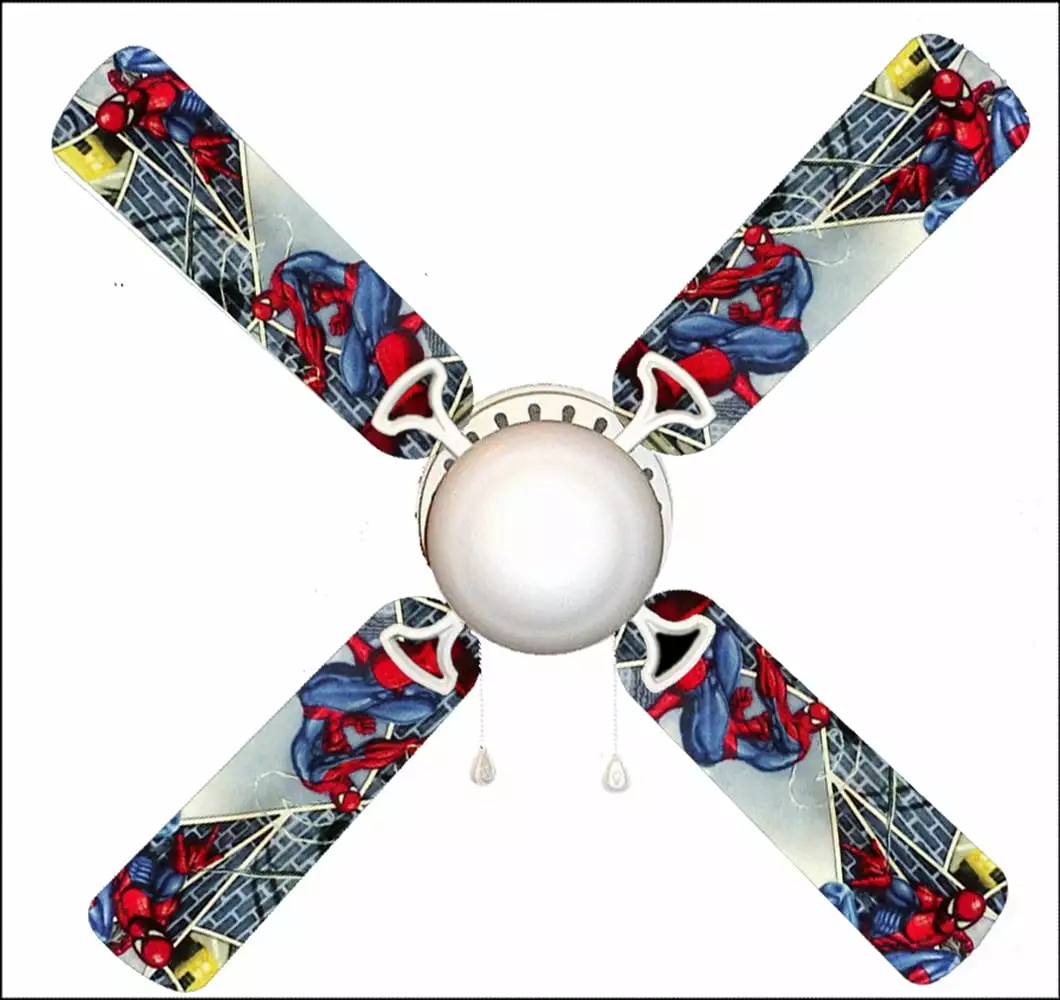 Spiderman Superhero 42 Ceiling Fan and Lamp