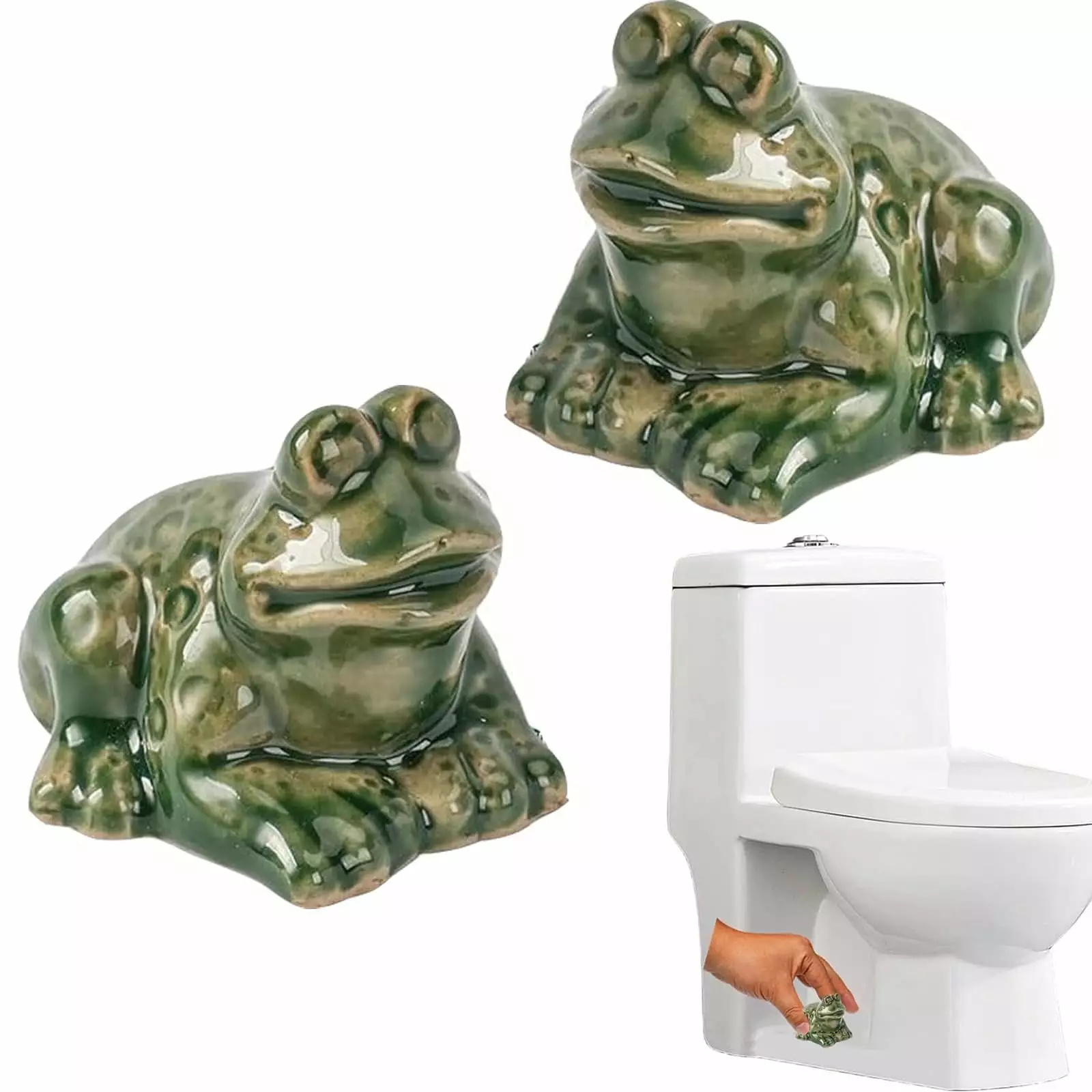 Spring Saving Clearance Frog Toilet Cover Ceramic Toilet Cover Decorative Toilet Cover Frog Fish And Turtle Ceramic Toilet Cover Cute Toilet Cover Decorative Bathroom Animals