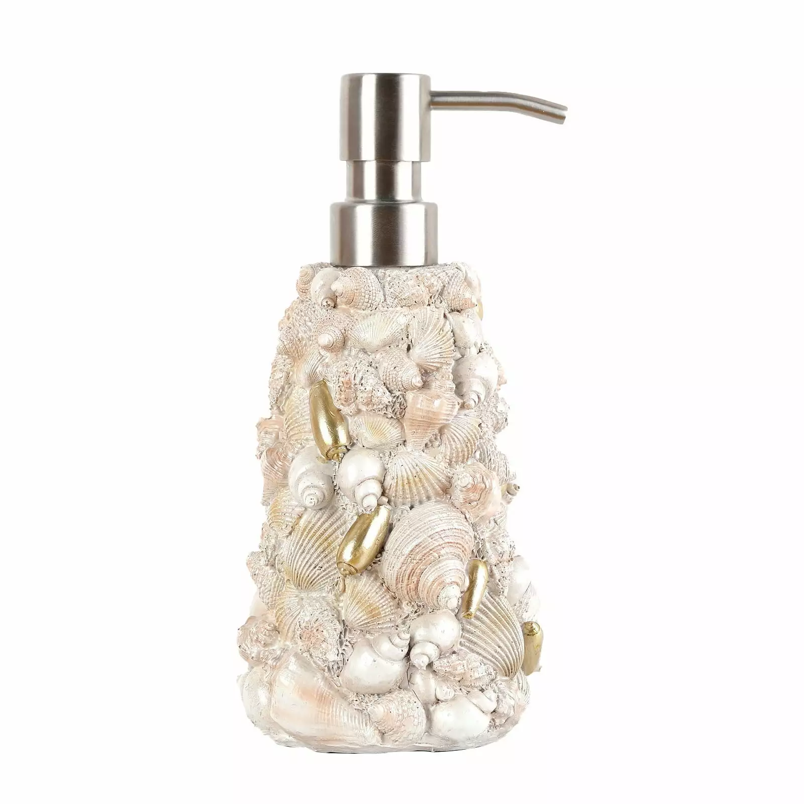 Summer Savings! Outoloxit Mother's Day Gift/Birthday Gift/Holiday Gift. This Simulated Stainless Steel Soap Dispenser. Resin Liquid Dispenser Bottle Household Liquid Bottle - Soap Dispen. White