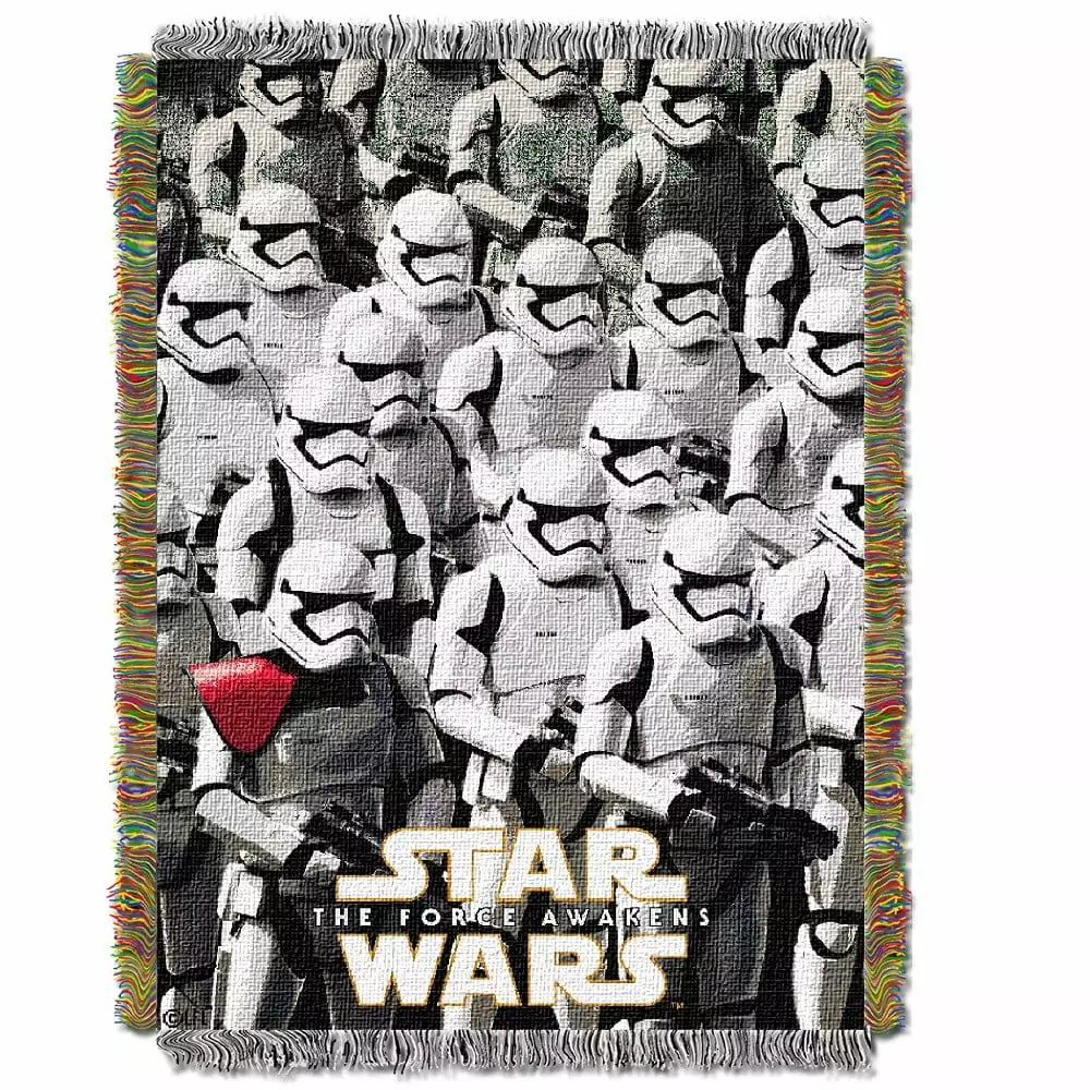 Star Wars Imperial Troops Woven Tapestry Throw Blanket