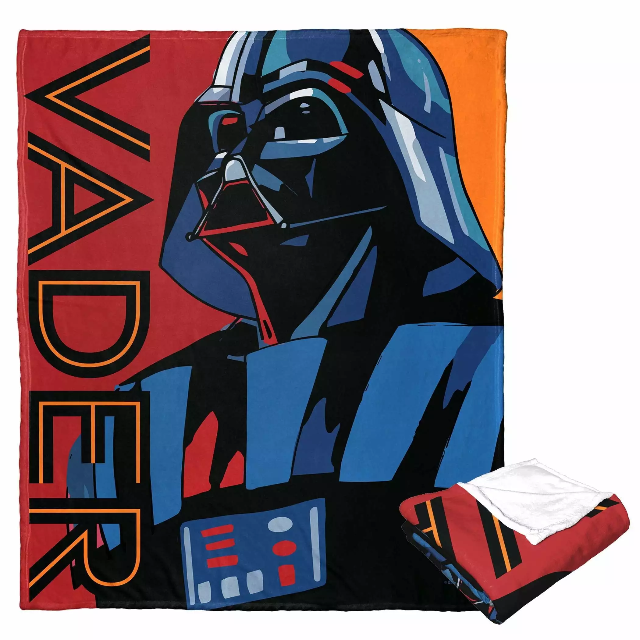 Star Wars Pop Art Vader Kids Silk Touch Throw Blanket