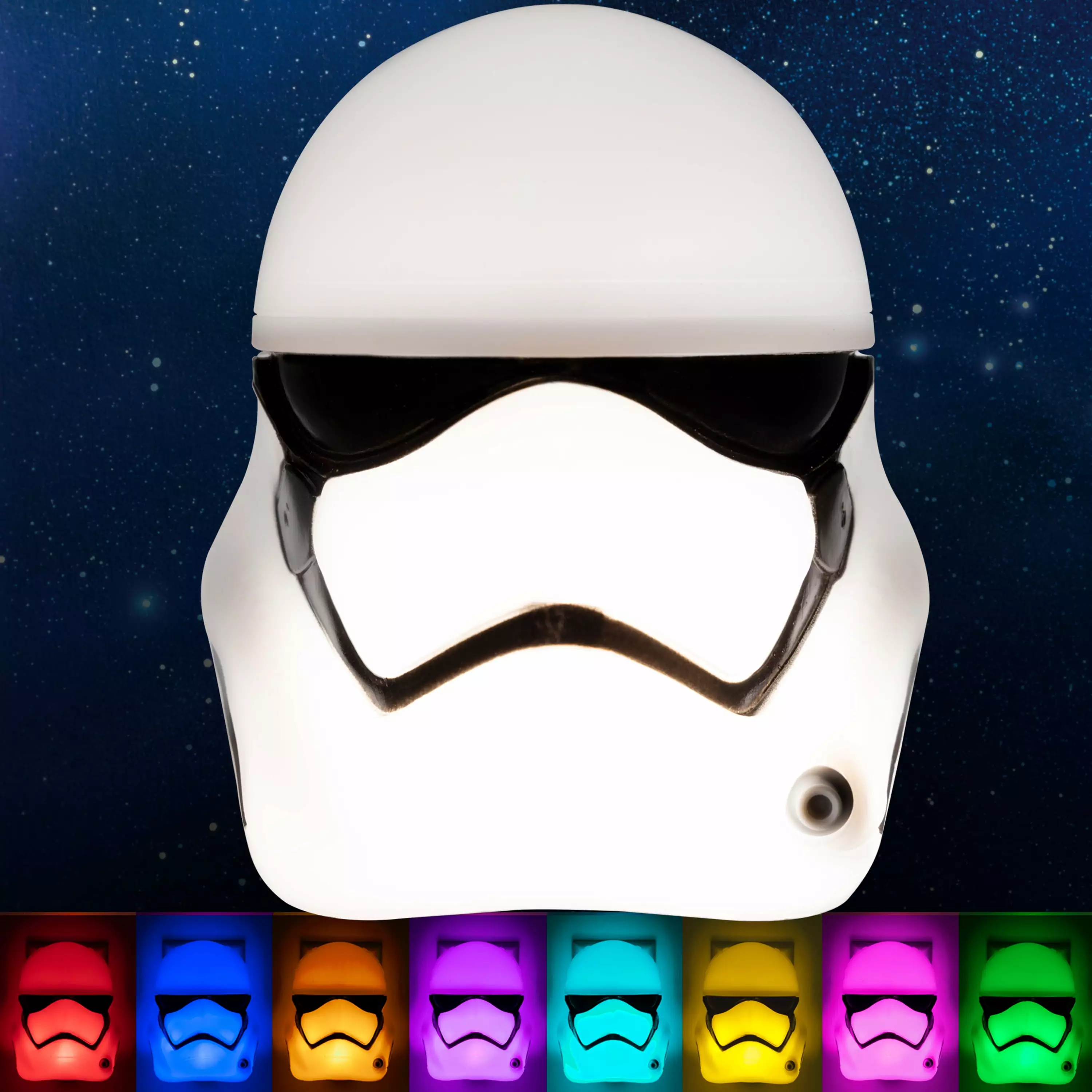 Star Wars Stormtrooper LED Night Light. Automatic. Color-Changing. 43067