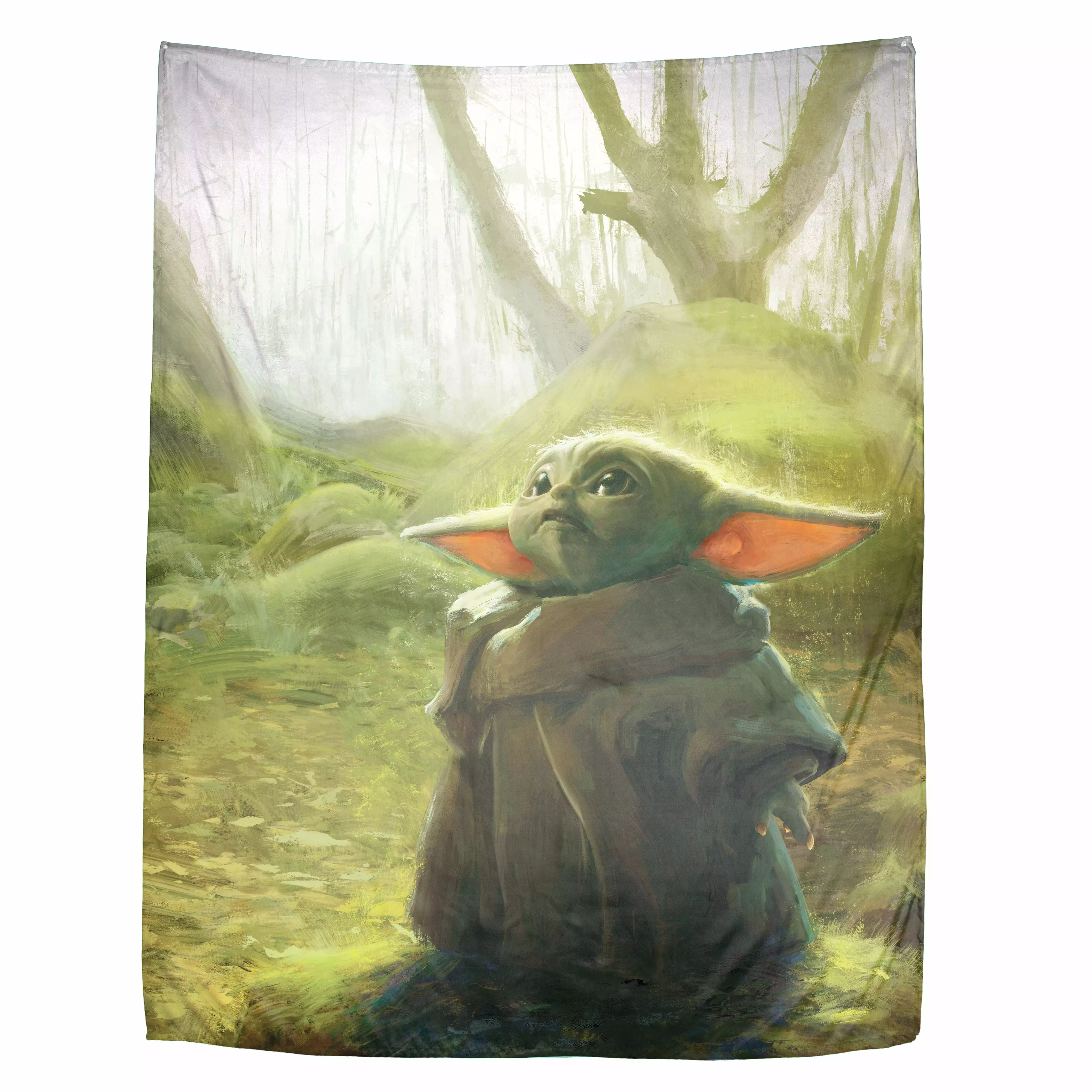 Star Wars The Mandalorian The Child Large 50x60 inch Wall Tapestry. 100% Polyester