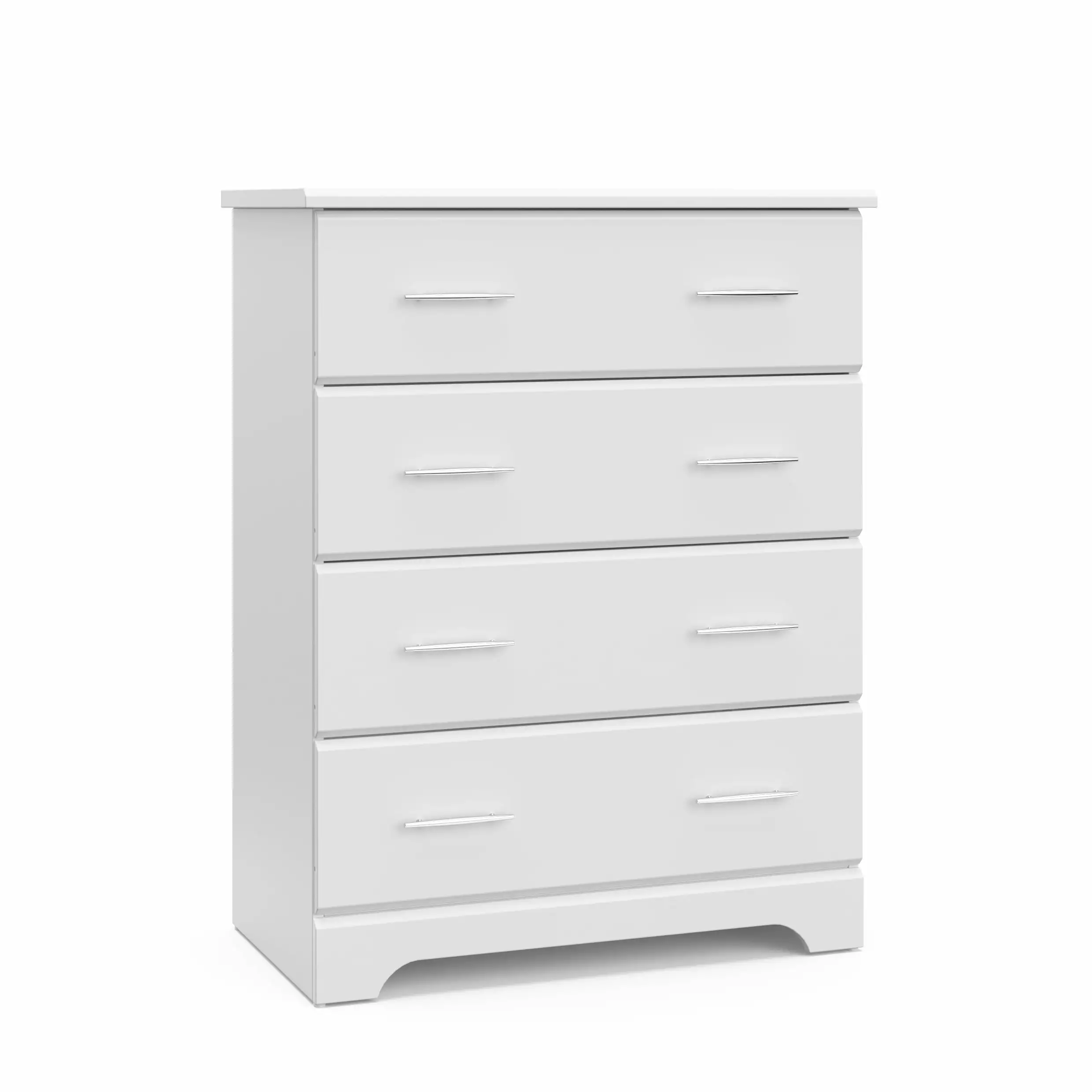 Storkcraft Brookside 4 Drawer Nursery Dresser. White