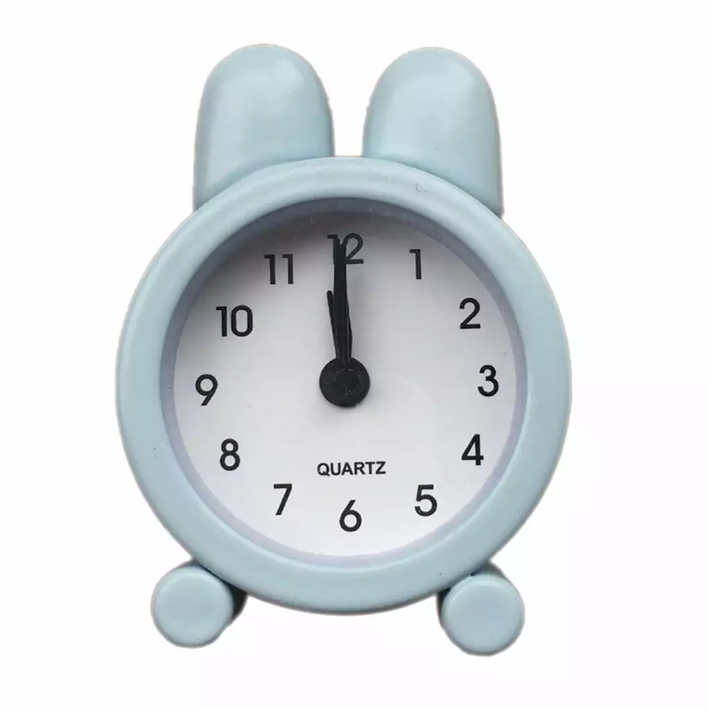 Summer Savings Clearance Akmoler Alarm Clock. Cute Mini Metal Small Alarm Clock Electronic Small Alarm Clock Digital Clock