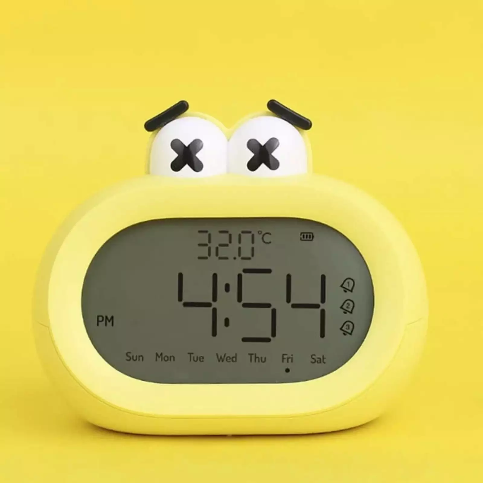 Summer Savings Clearance Akmoler Alarm Clock.LED Digital Desk Clock Big Mouth Alarm Clock.Big Mouth Alarm Clock Digital Clock