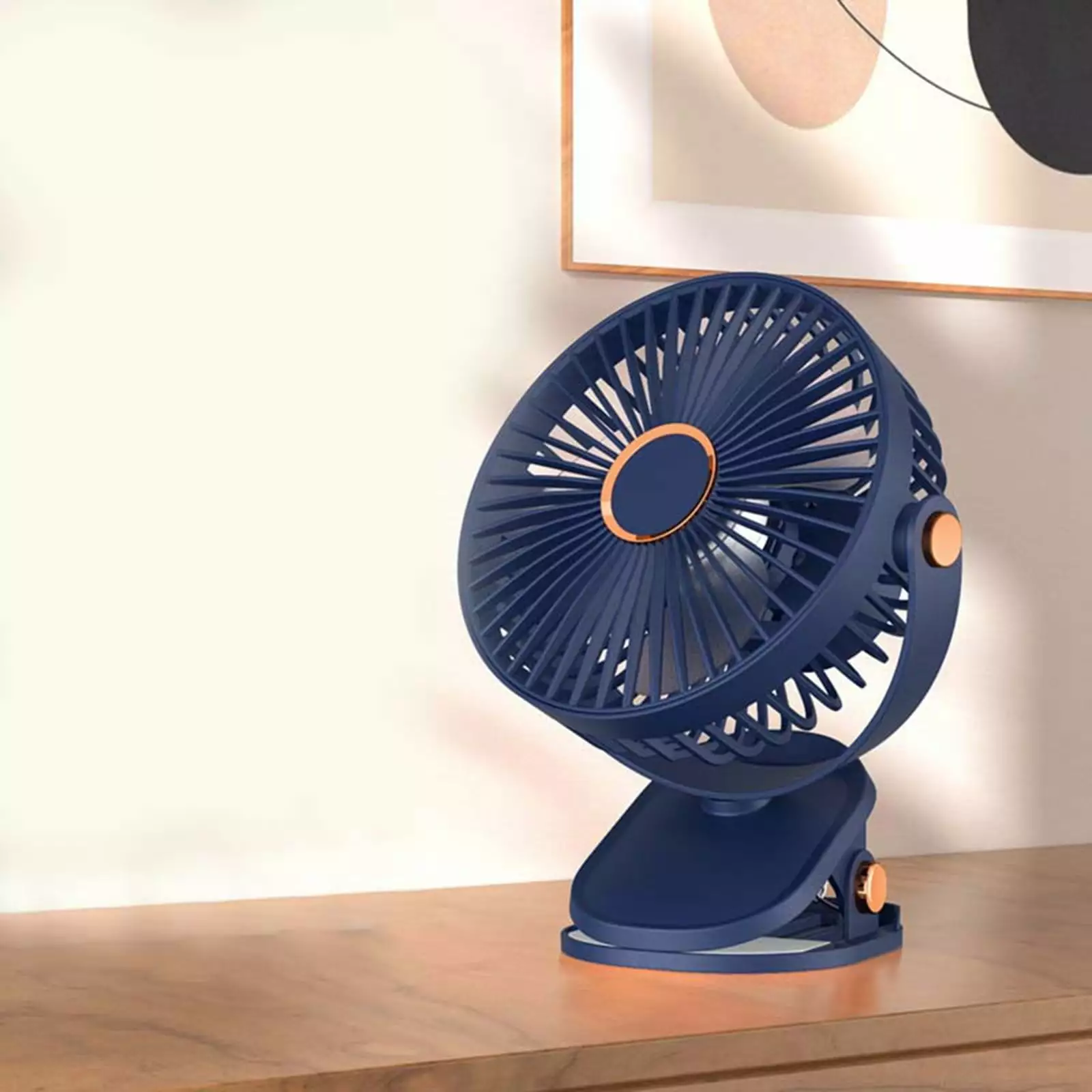 Summer Strong Wind Clip Fan USB Charging Portable Fan Desktop Fan For Office Dormitory Clip Fans Tent for Loft Bed Windows Fan Quiet Small Vintage Fan Metal Fan for Bathroom Window Metal Desk Fan