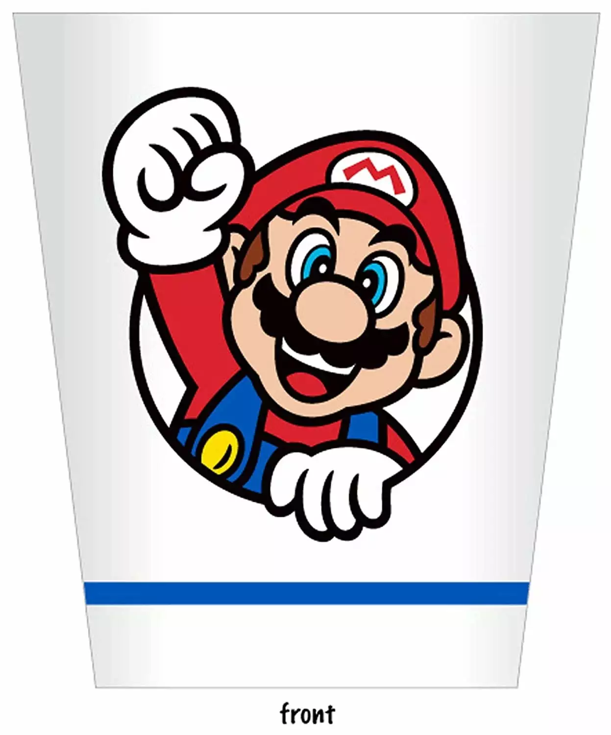 Super Mario Pro Player Wastebasket - Trash Can