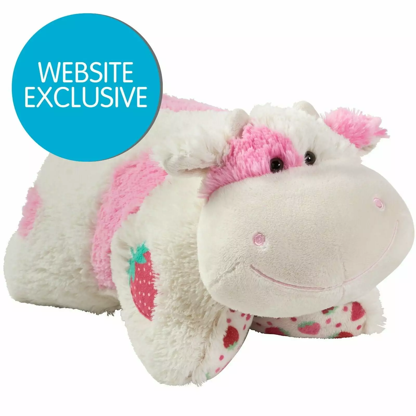 Sweet Scented Strawberry Cow Pillow Pet