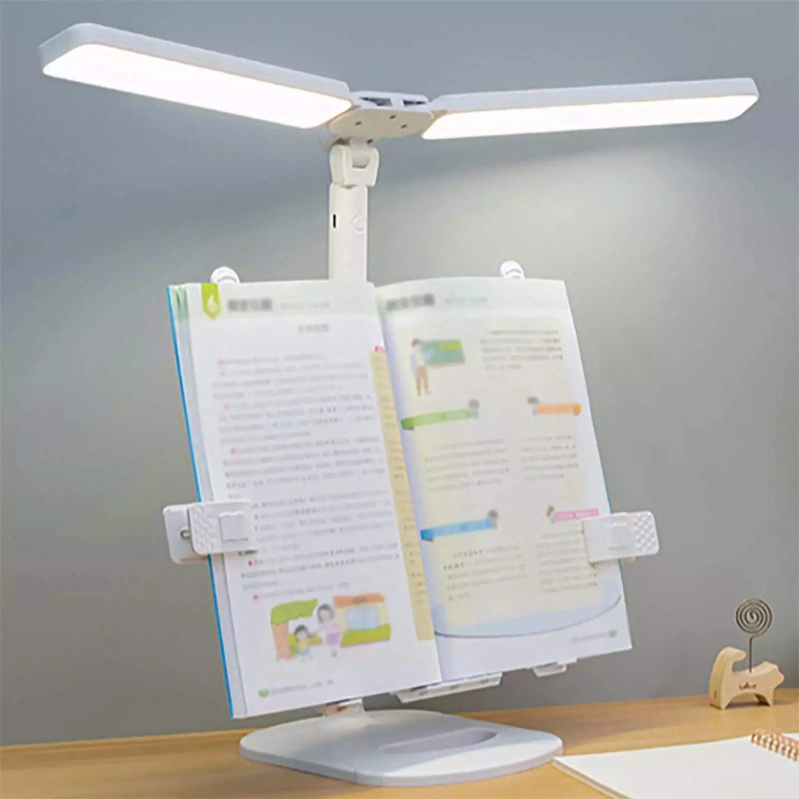 Table Lamp Dedicated For Learning. Children's Eye Protection. Dormitory Reading Bookshelf. Student Desk. Homework. Lighting