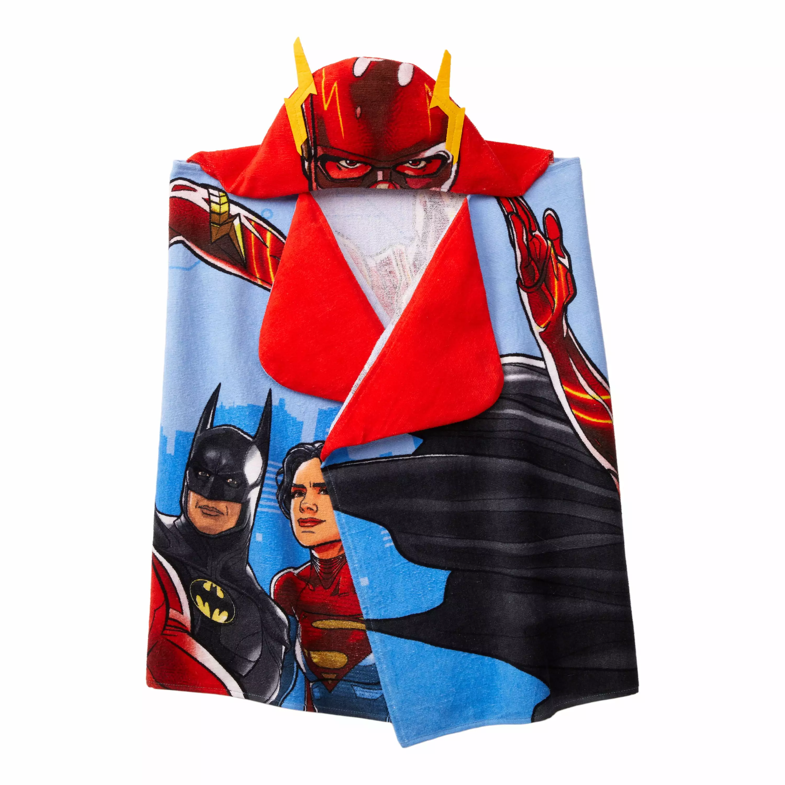 The Flash Kids Cotton Hooded Towel