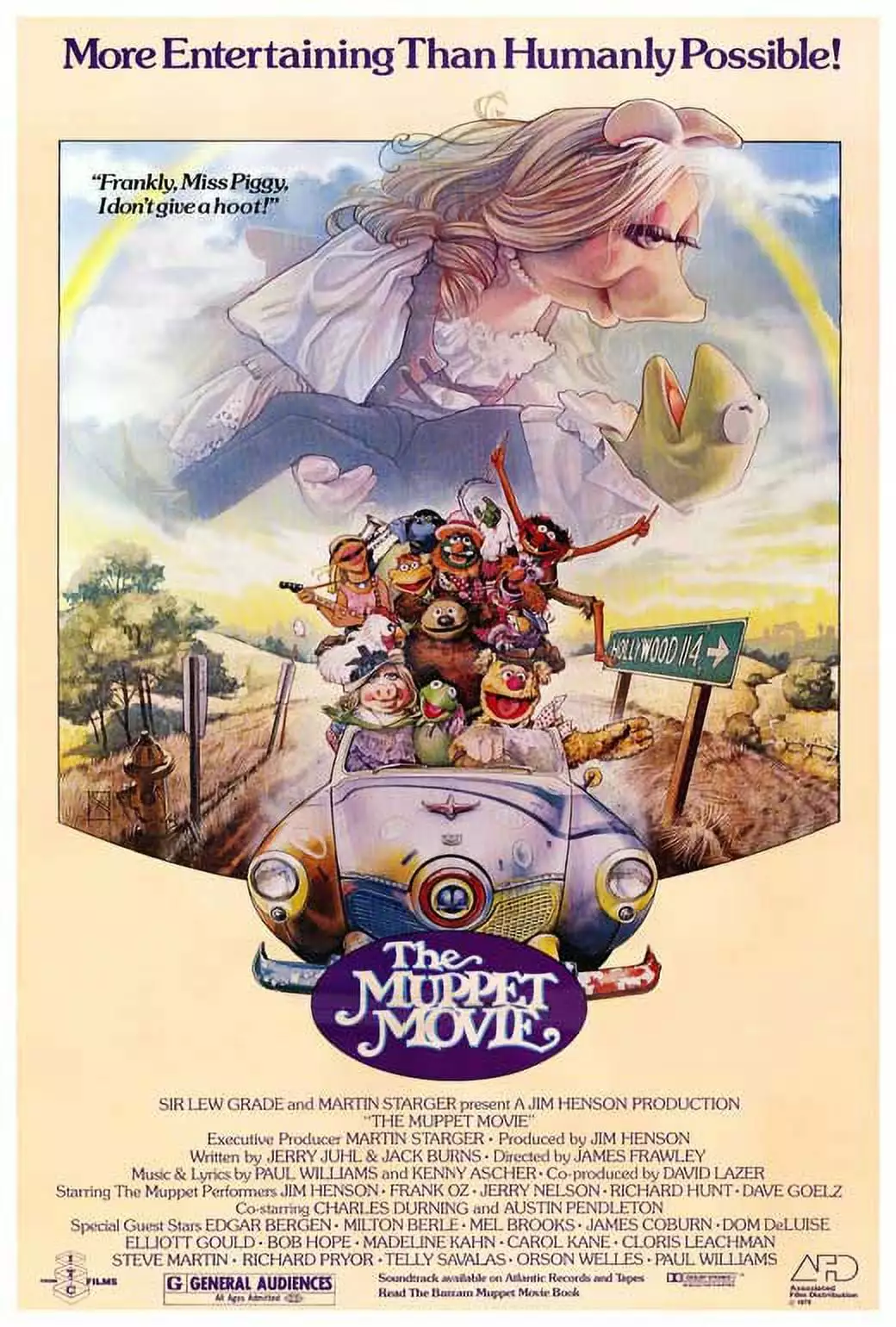 The Muppet Movie (1979) 11x17 Movie Poster