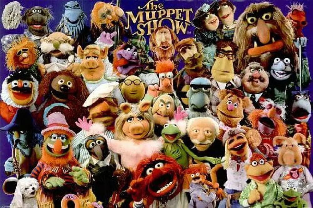 The Muppet Show Poster Full Cast New 24x36