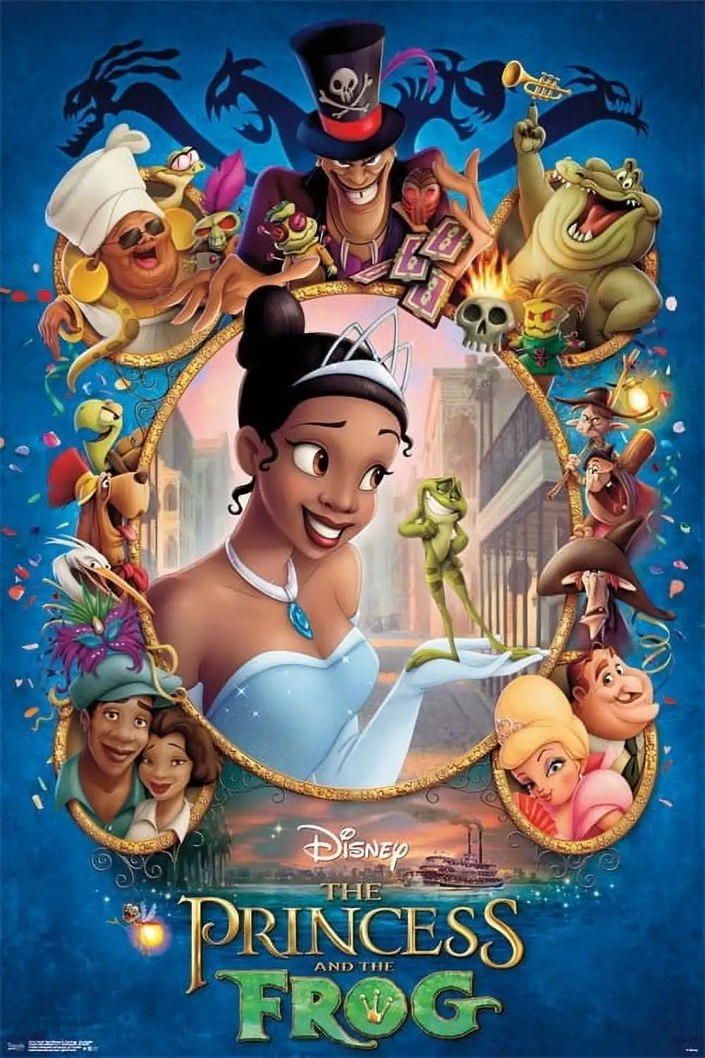 The Princess & The Frog Poster Print (24 x 36)