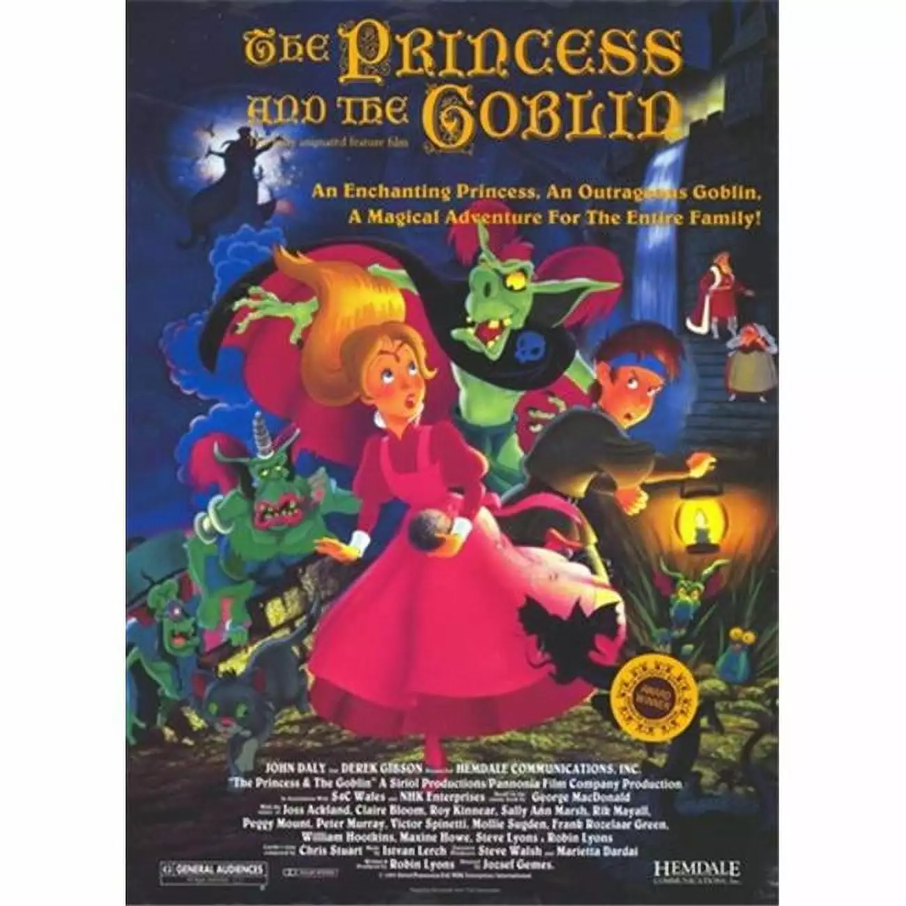 The Princess and the Goblin Movie Poster (11 x 17)