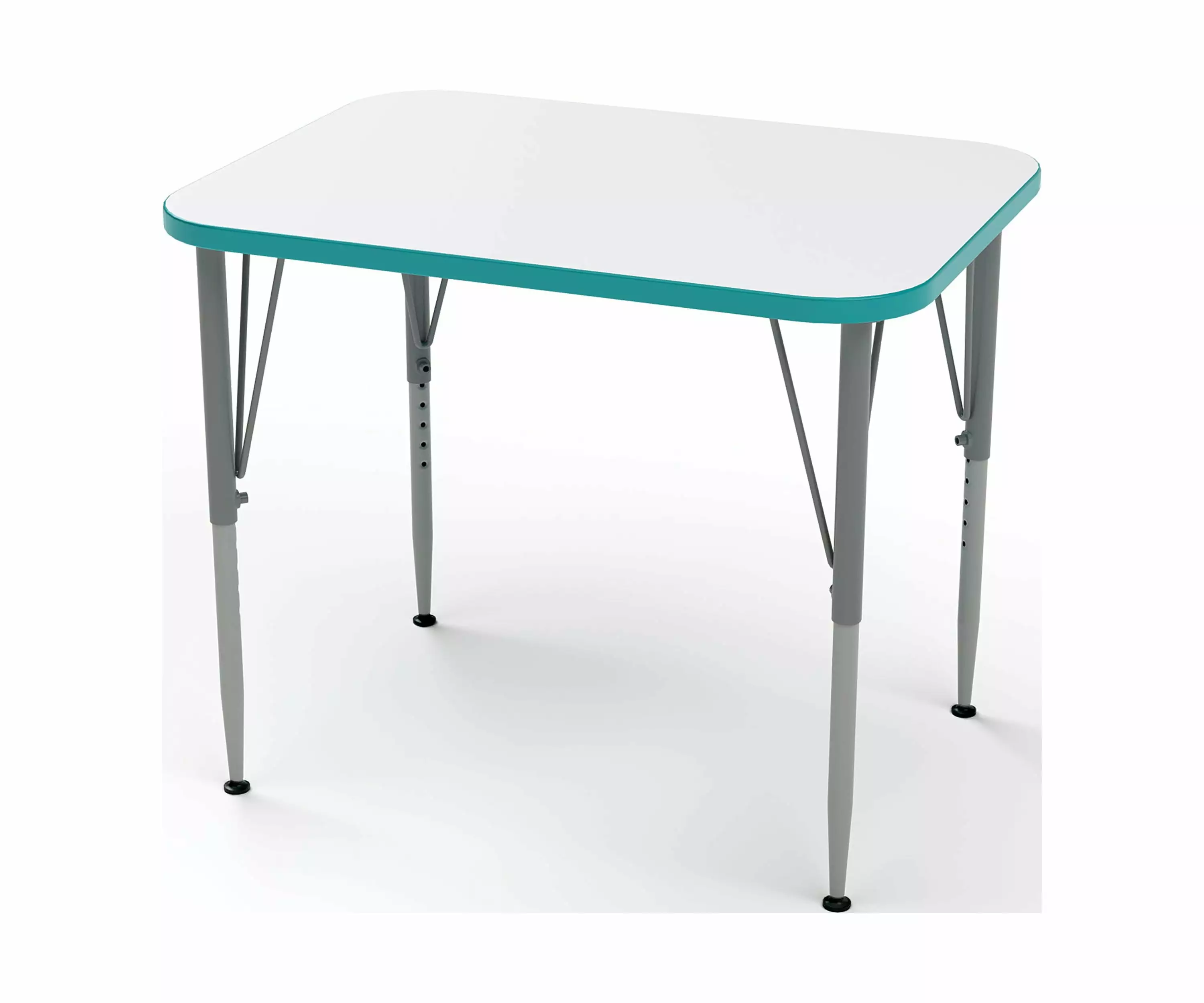 Tot Mate Versa Kid's Desk Adjustable Height Table. Modern School Desk. Tall Size. Ocean. 21 - 30 H