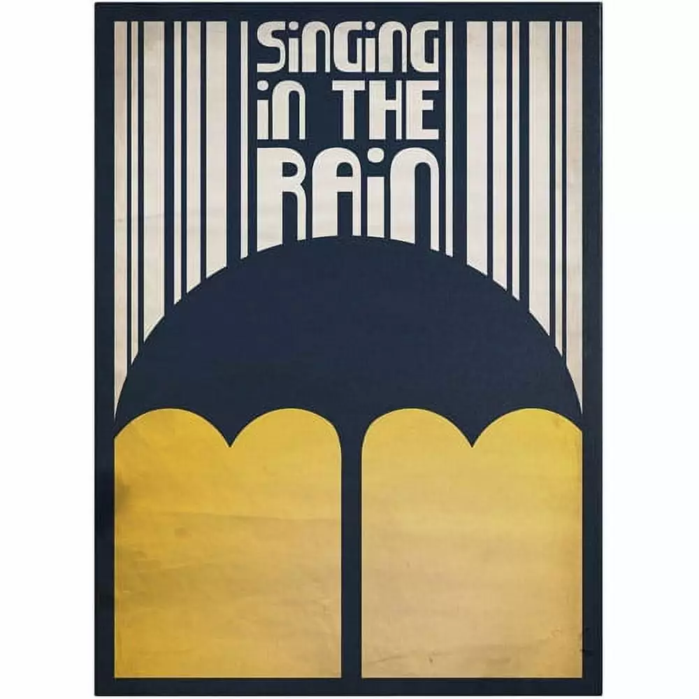 Trademark Fine Art Singing in the Rain Canvas Art by Megan Romo