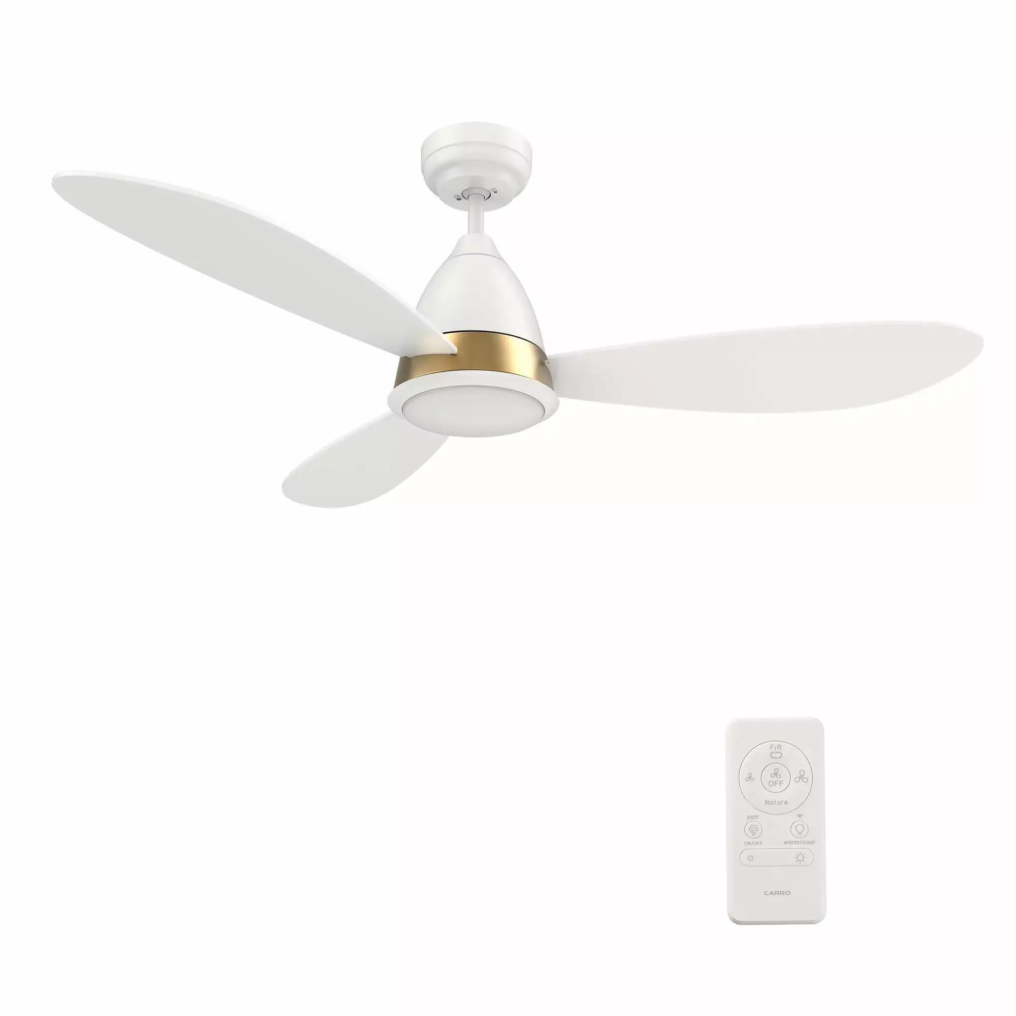 Trifecte 52 Silent Smart DC Ceiling Fan with Light