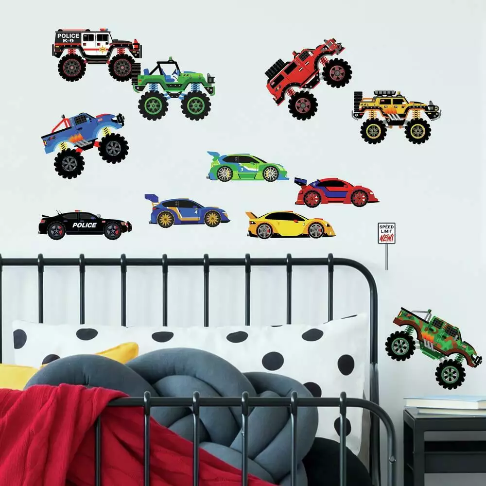 Trucks & Transportation Wall Decals