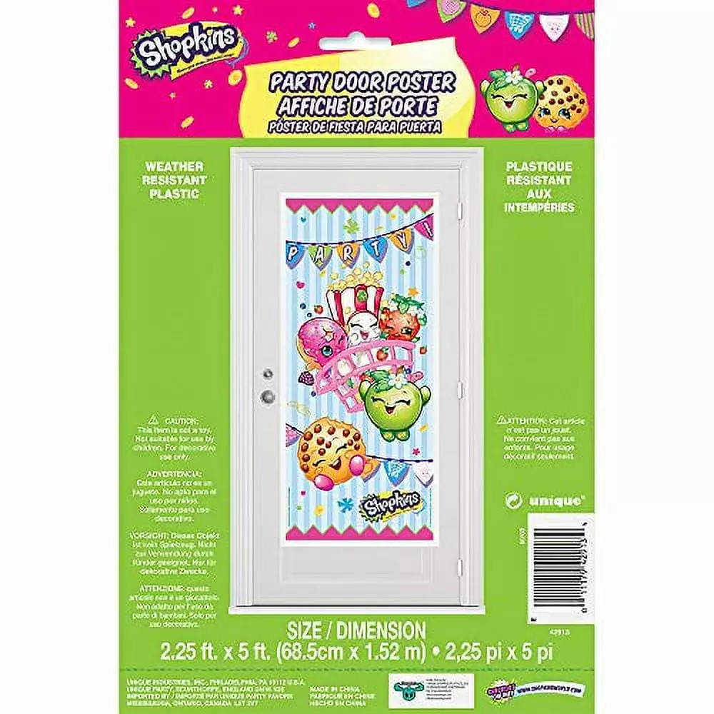 Unique Industries Shopkins Poster