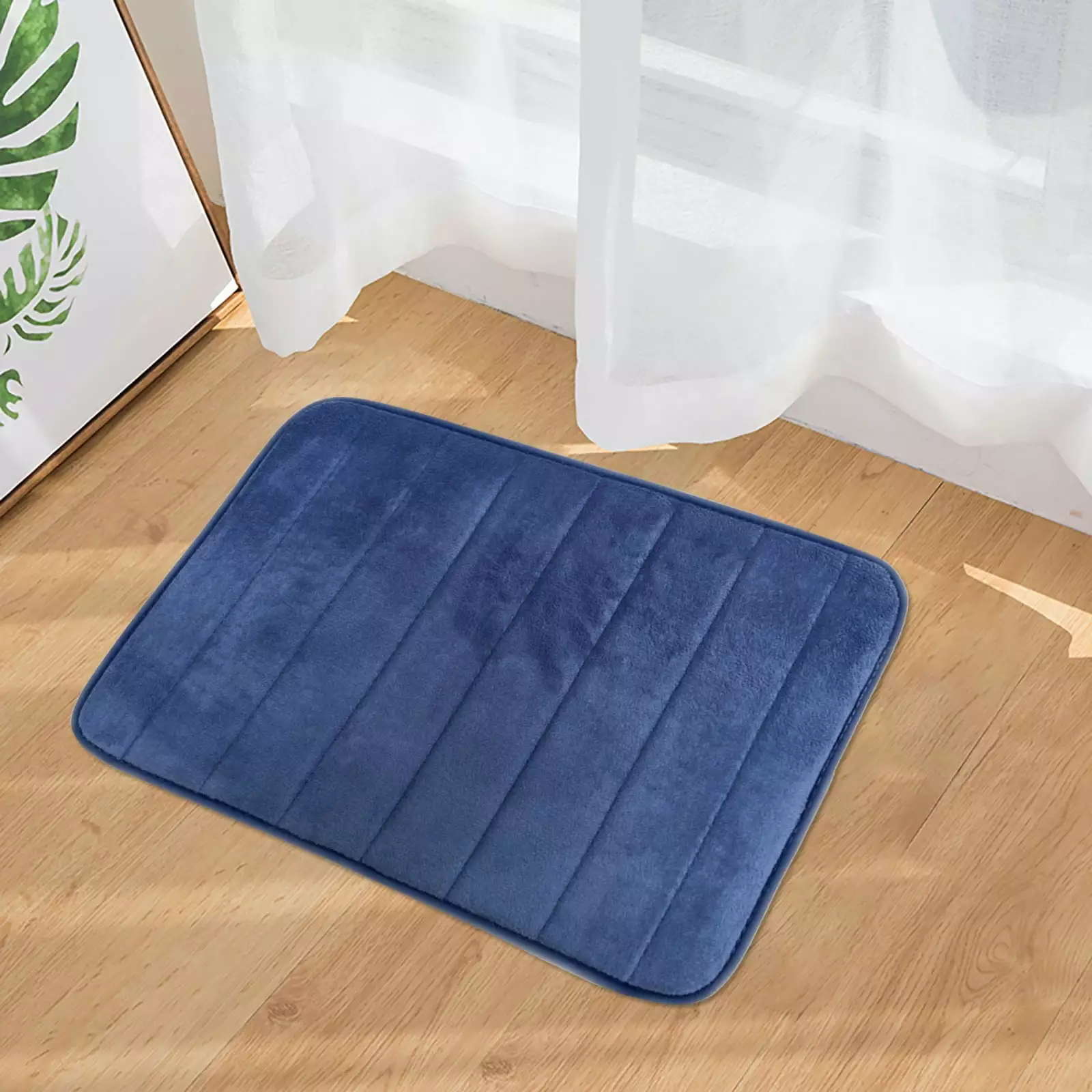 VANLOFE Rectangle Mats for Bathroom for Bedroom Skin friendly Rugs for Living Room Decor Mats for Bedside strong water absorption Mats 31.5*19.7in