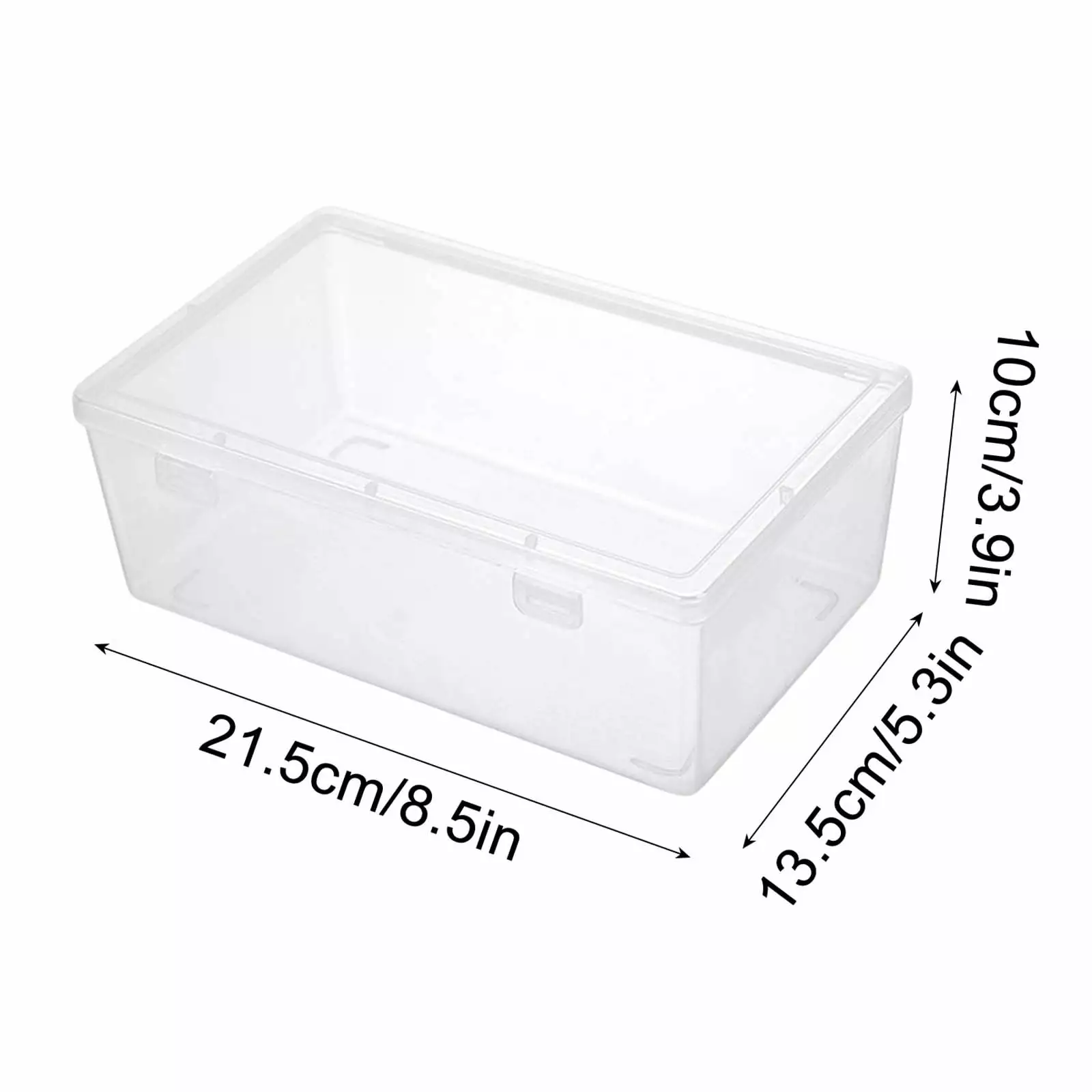 Vaidhai Transparent Book Storage Box Sorting And Packaging Book Shelf Storage Box Desktop Children's Picture Book Storage Box