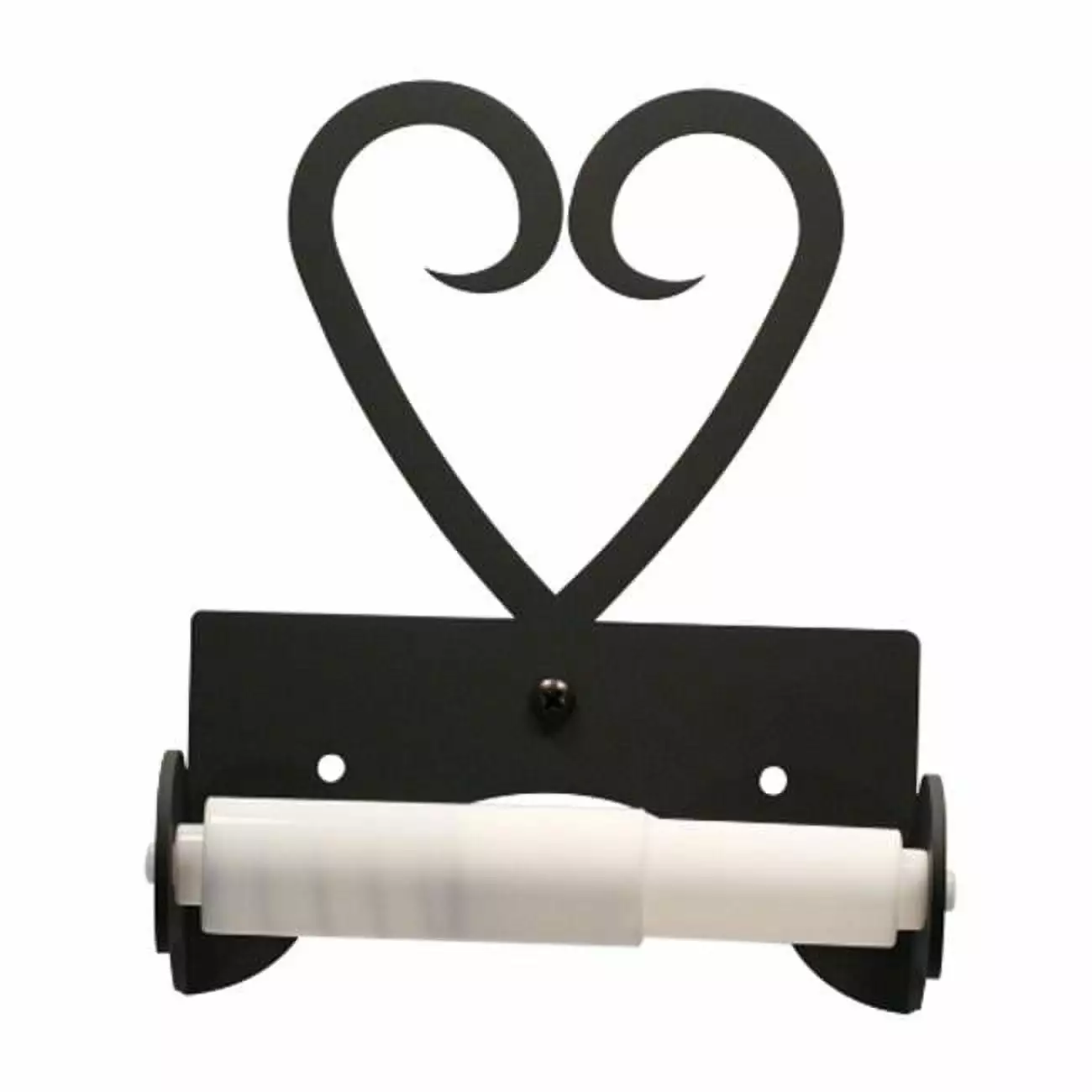 Village Wrought Iron TT-B-51 Heart Toilet Tissue Holder