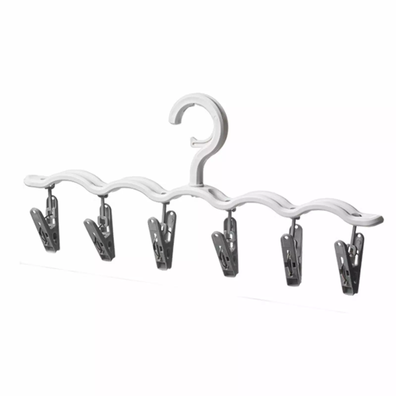 WRKEKC Storage Bins Plastic Hangers. Non-Slip Ultra-Thin Hangers. Clip Hangers. Heavy Thin Plastic Hangers. Suitable for Hanging Women'S/Men's Clothes White