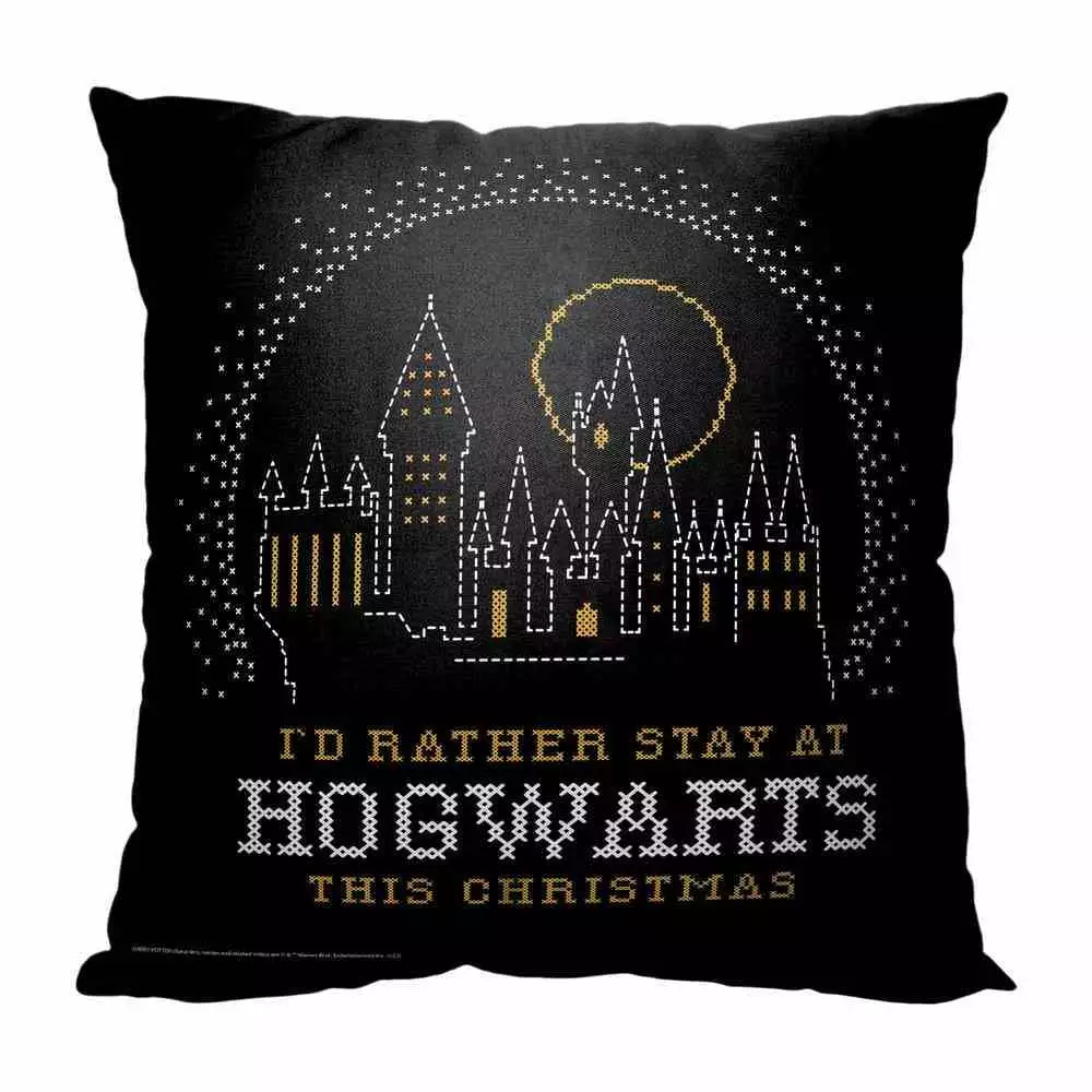 Warner Bros Harry Potter Yule Ball Ornament Kids Printed Throw Pillow