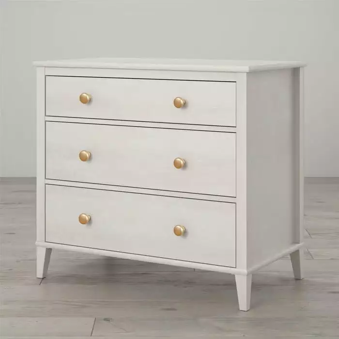 White Dressers Chest of Drawers. 3 Drawer White Bedroom Storage Furniture. Drawer Dresser. Unique Dresser. Vanity Dresser. Modern Dresser. Wood Dresser. Storage Dresser - White