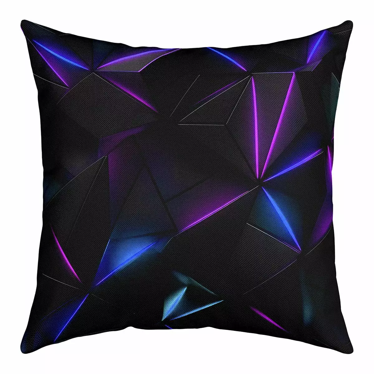 YST Geometry Lines Pillow Cover 18x18 inch.Modern Rhombus Throw Pillow Cover for Boys Teens.Contemporary Art Cushion Cover.Modern Simple Style Accent Pillow Case for Living Room.Blue Purple