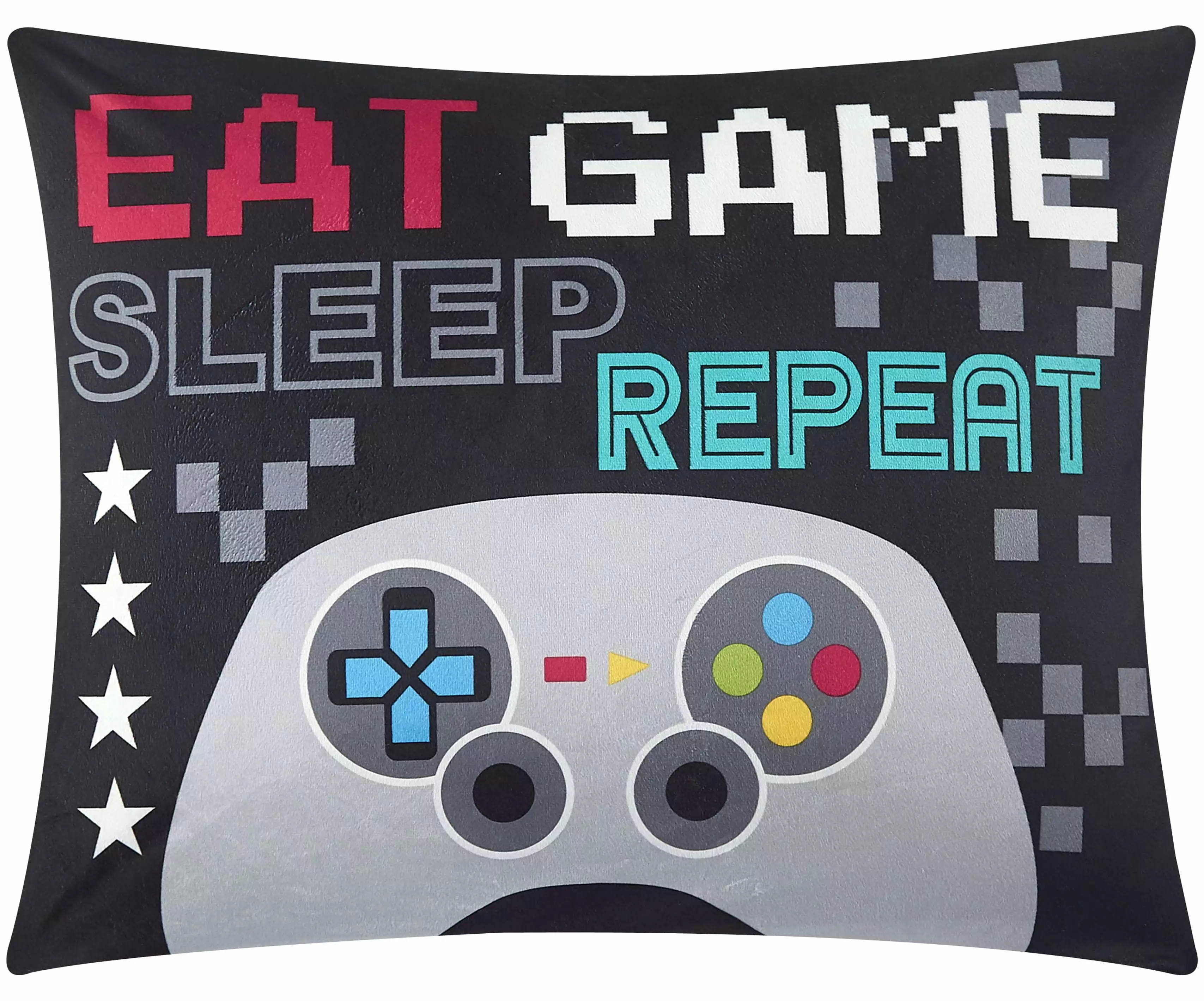 Your Zone Gamer Soft Mink Bed Pillow. 20 x 26