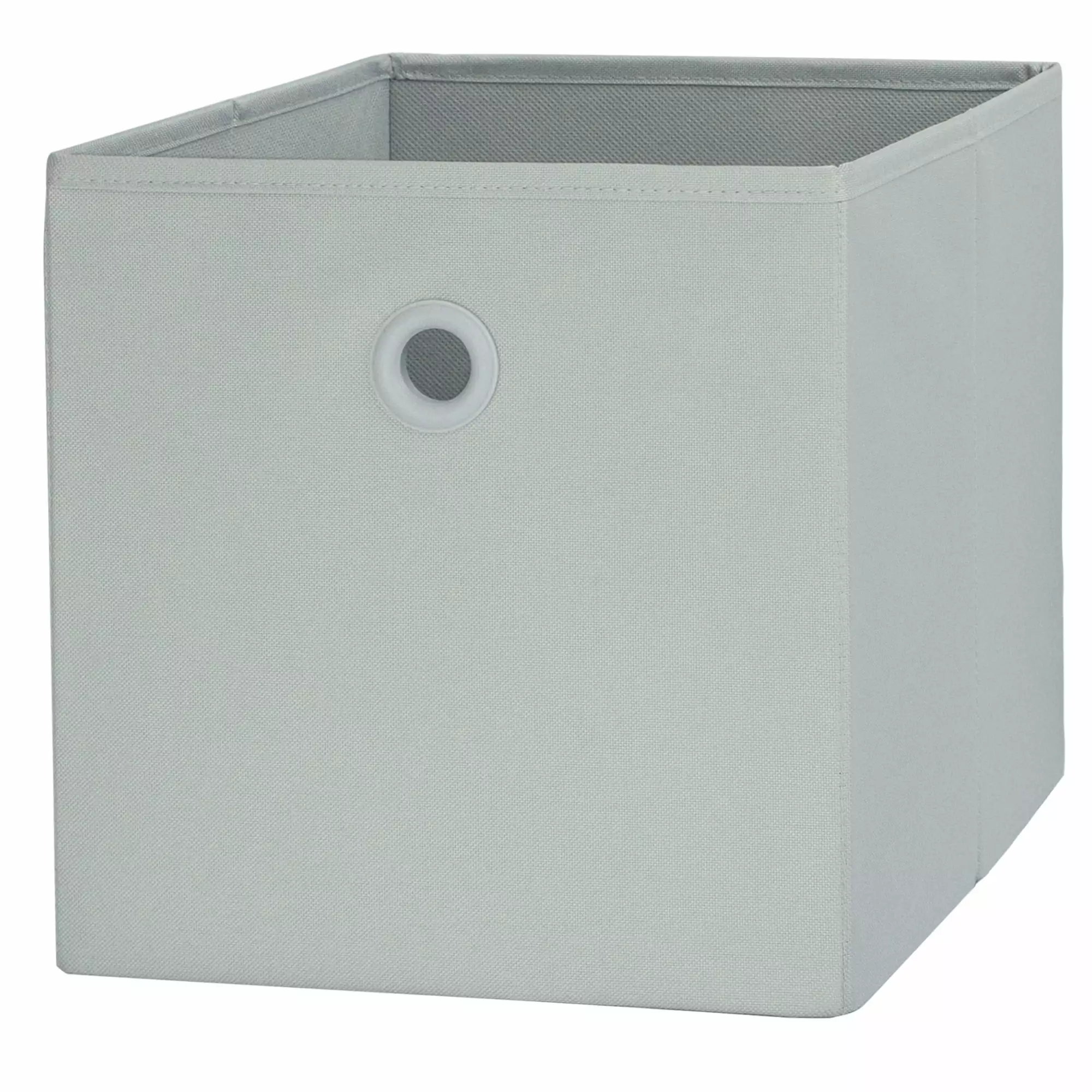 Your Zone Kids Collapsible Fabric Storage Bin. 10.5 x 10.5 x 10.75. Gray