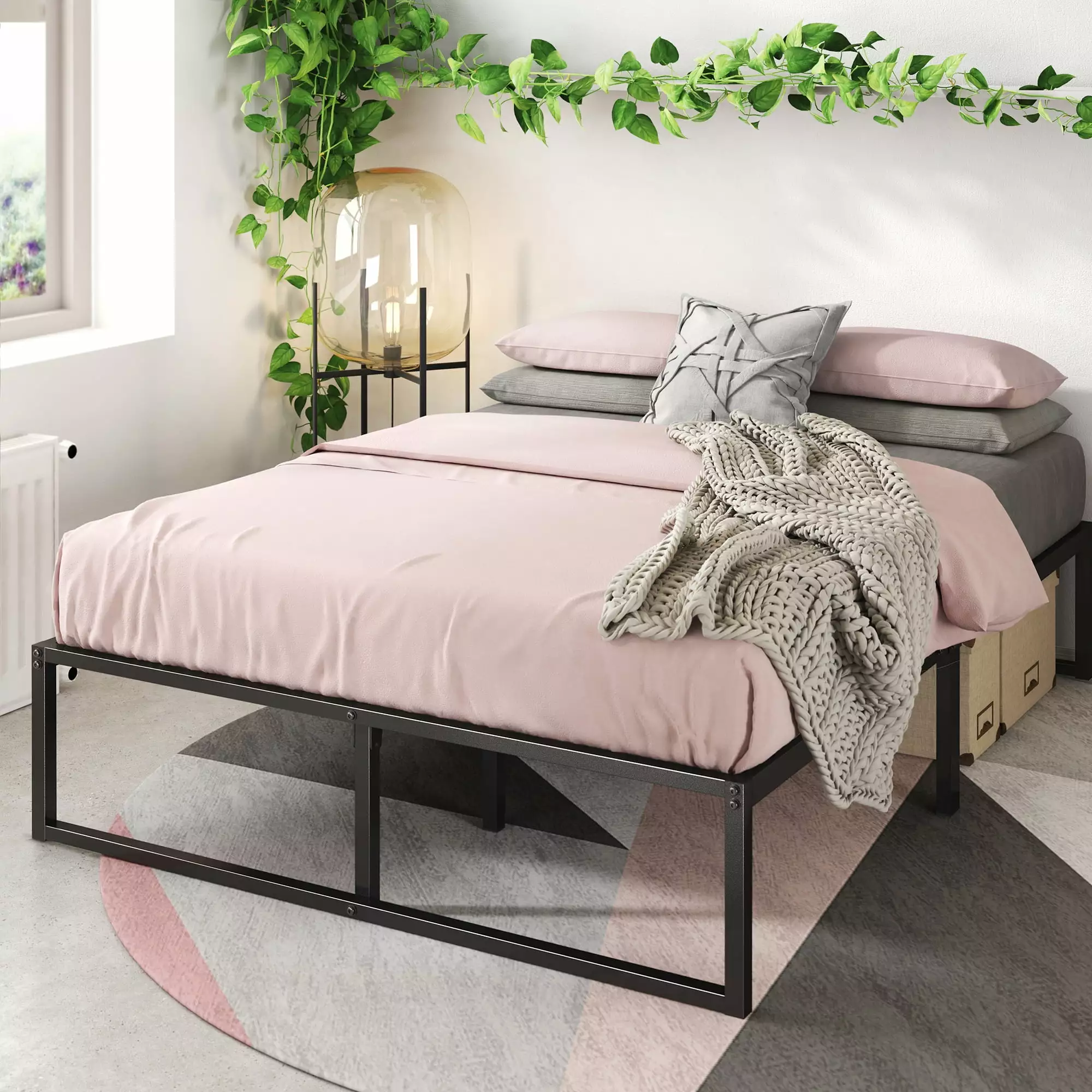 Zinus Lorelei 14 Metal Platform Bed Frame. Twin